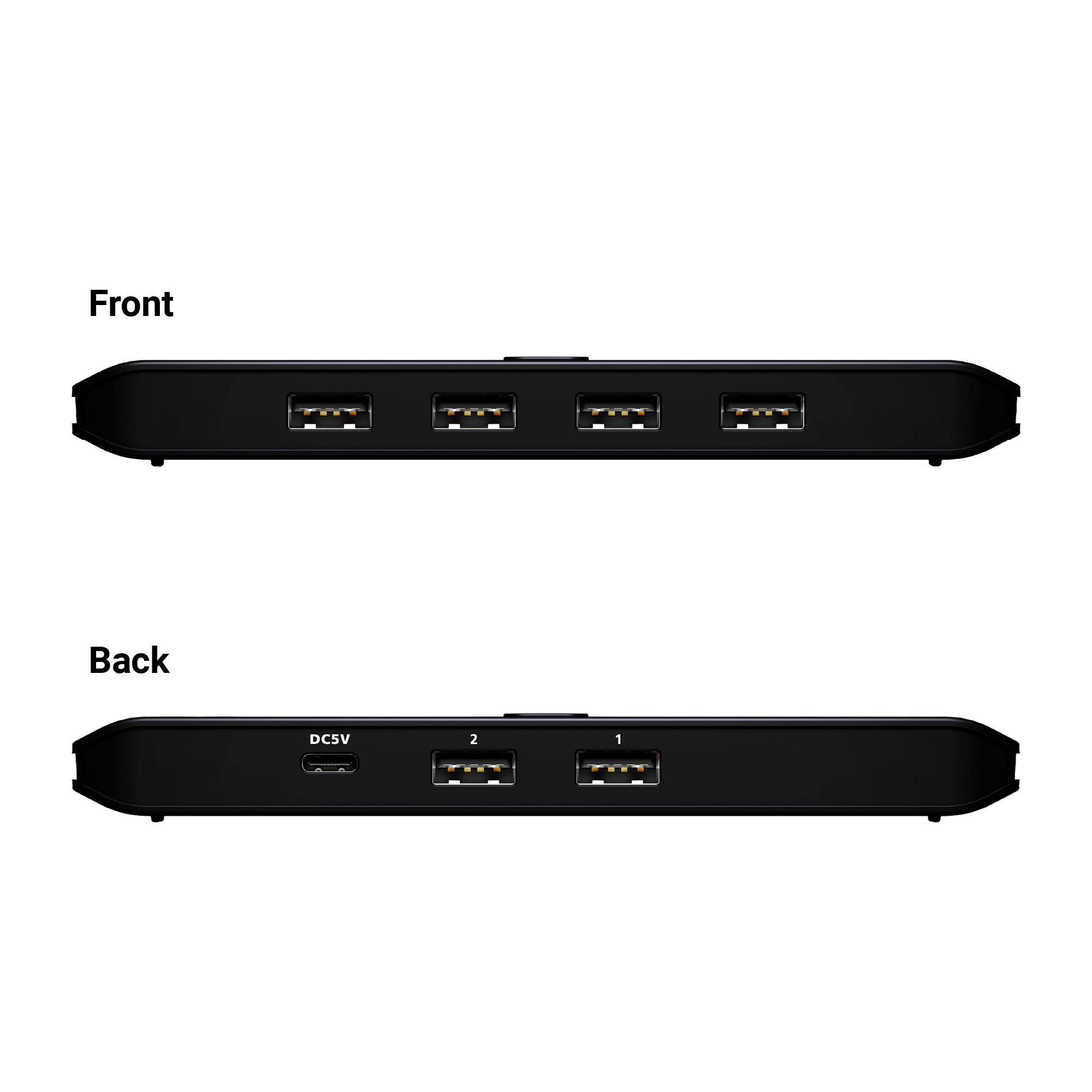 essentials 2x4 USB 2.0 Sharing Switch