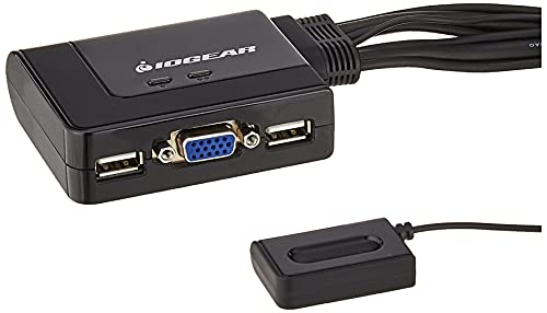 2-Port VGA and DisplayPort KVM Switch Kit