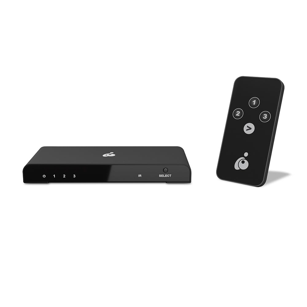 3-Port True 4K UltraHD HDMI Switch