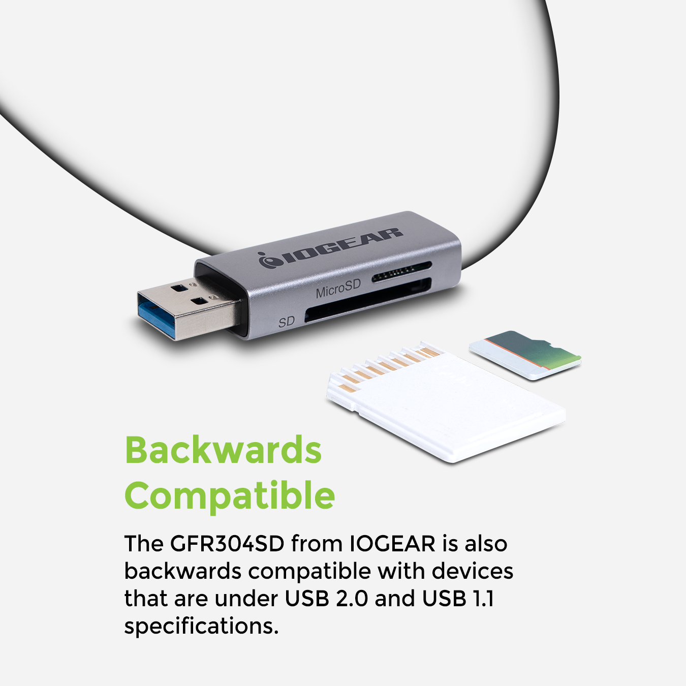 SuperSpeed USB 3.0 SD/Micro SD Card Reader / Writer