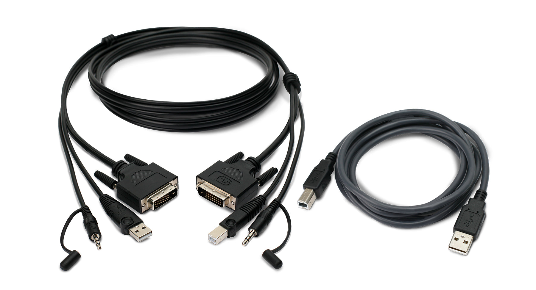 6 ft. DVI, USB KVM Cable Kit with Audio (TAA)