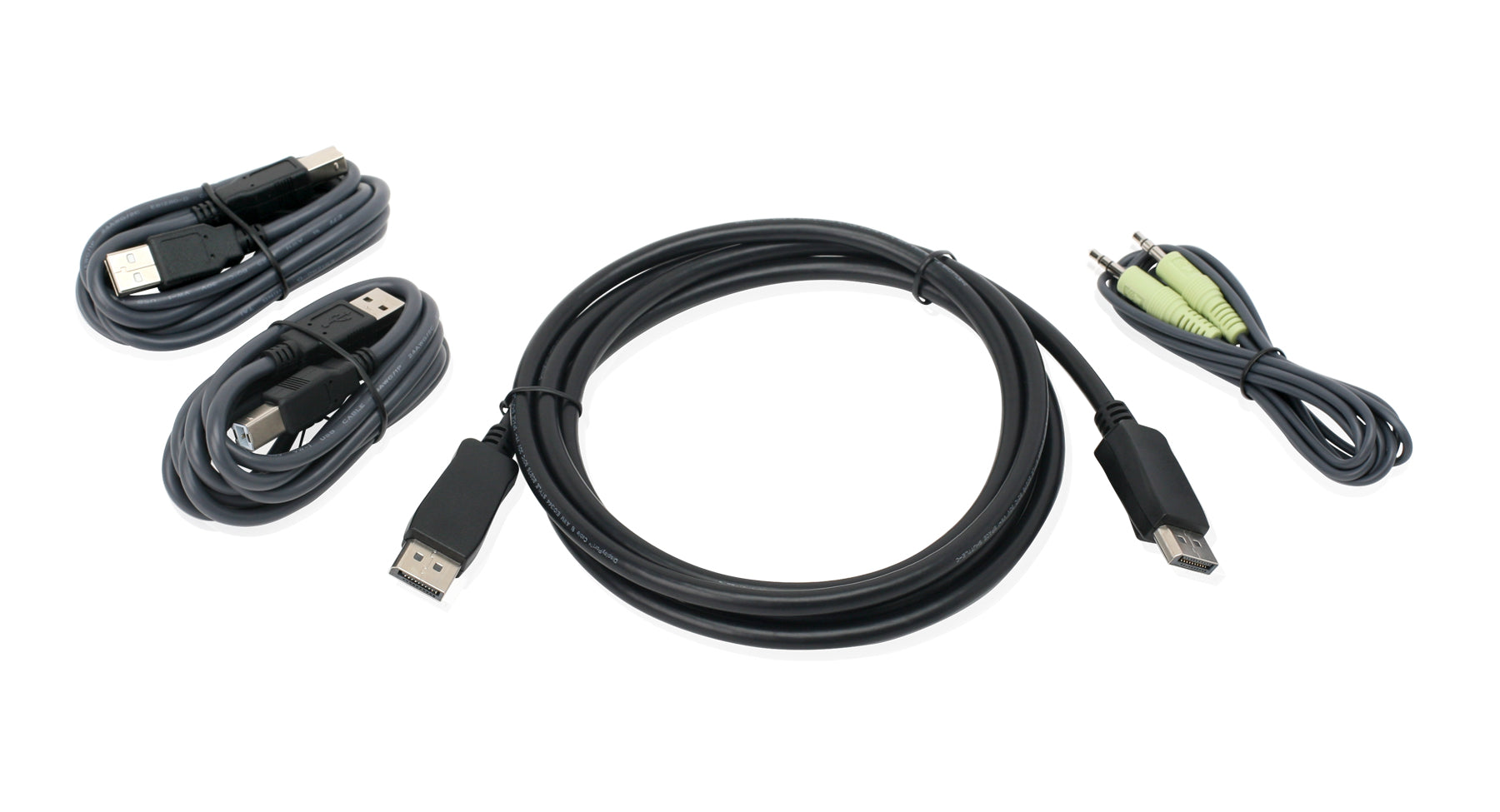 6 ft. DisplayPort, USB KVM Cable Kit with Audio (TAA)