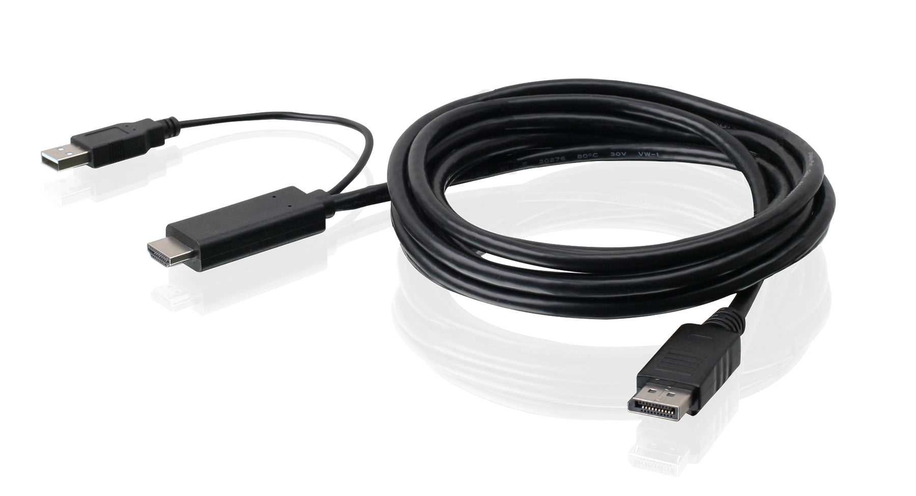 6 ft. Active 4K HDMI to DisplayPort Cable