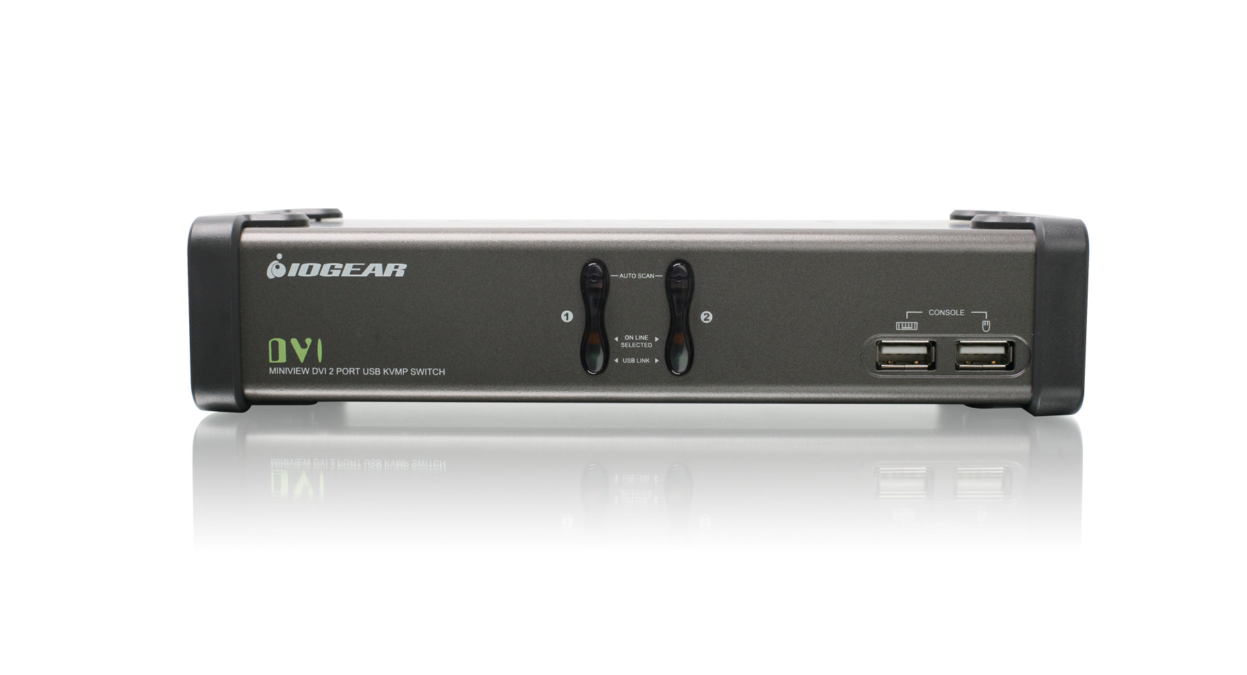 2-Port DVI KVMP Switch w/ Cables (TAA Compliance)