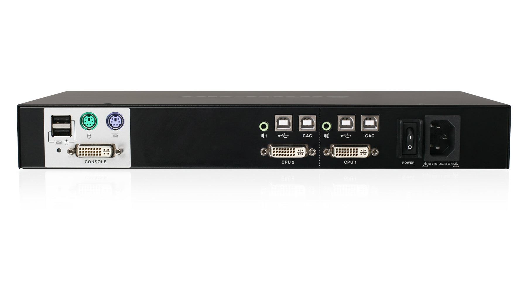 2-Port Dual-Link DVI Secure KVM Switch (TAA)