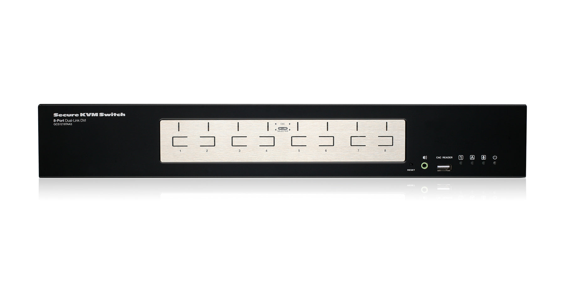 8-Port Dual-Link DVI Secure KVM Switch (TAA)