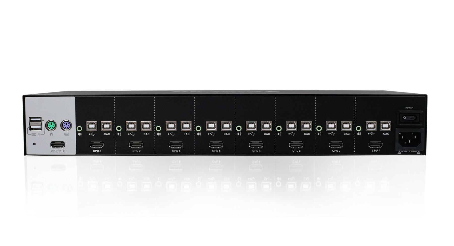 8-Port HDMI Secure KVM Switch (TAA)