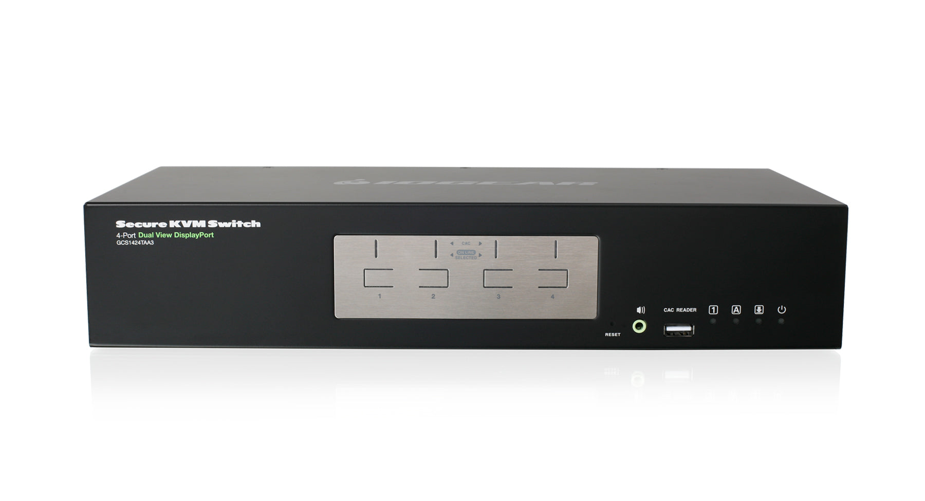 4-Port Dual View DisplayPort Secure KVM Switch (TAA)