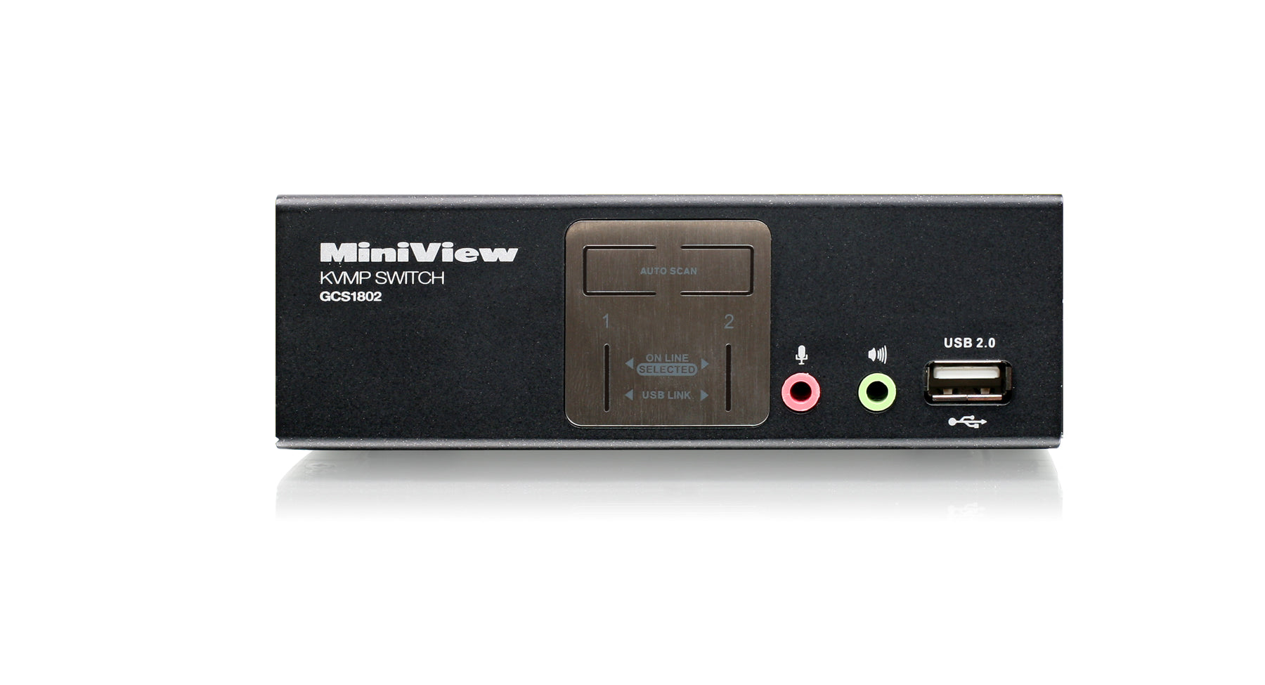 2-Port VGA KVMP Switch with USB 2.0 Hub and Audio