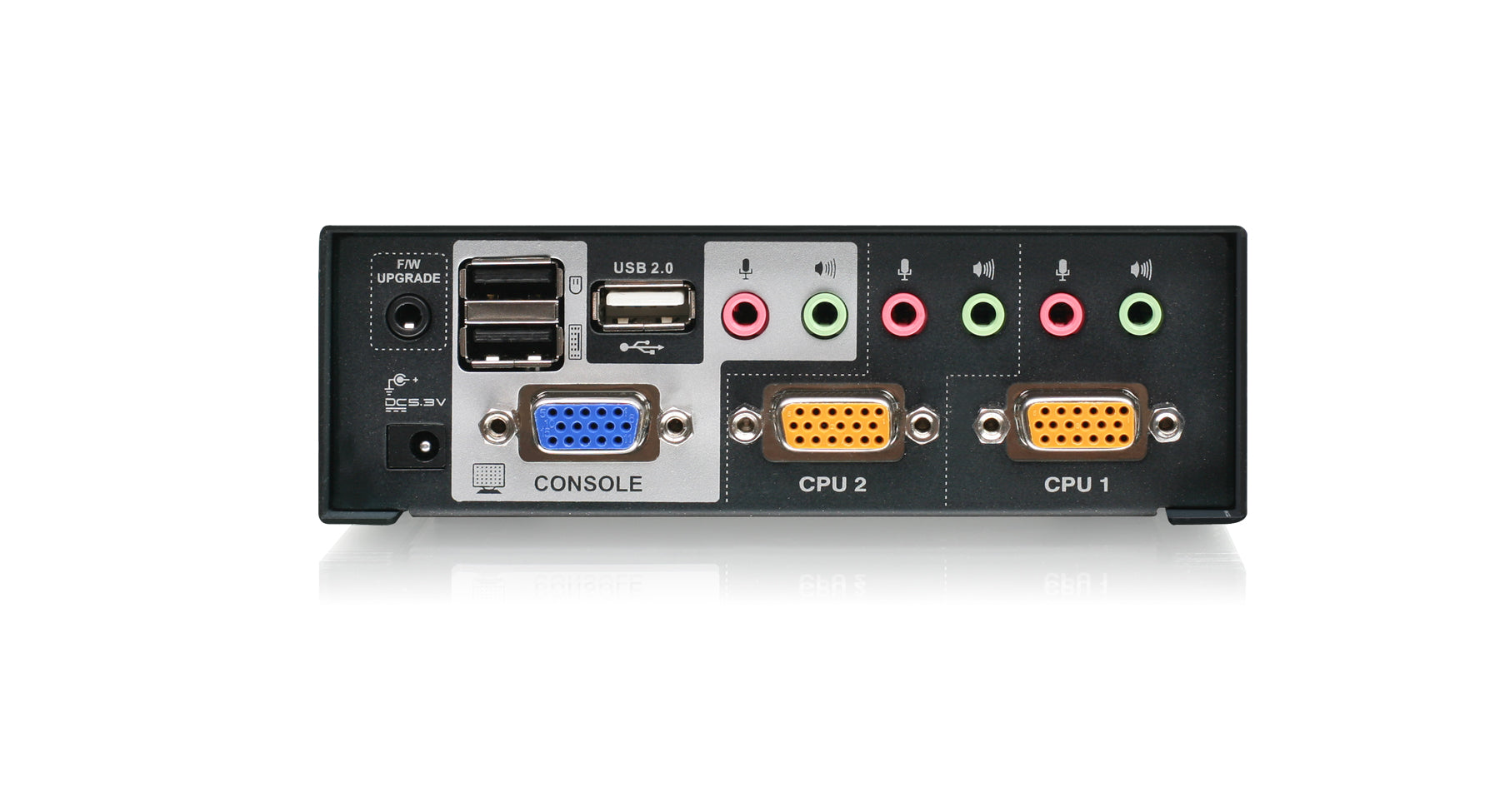2-Port VGA KVMP Switch with USB 2.0 Hub and Audio