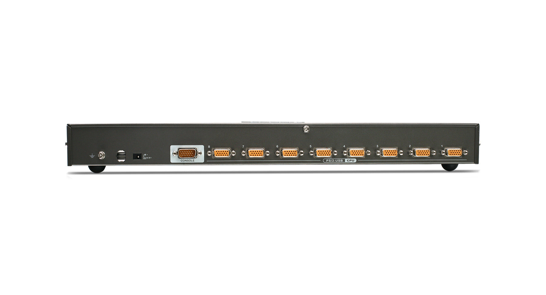 8-Port USB PS/2 Combo VGA KVM Switch with USB KVM Cables