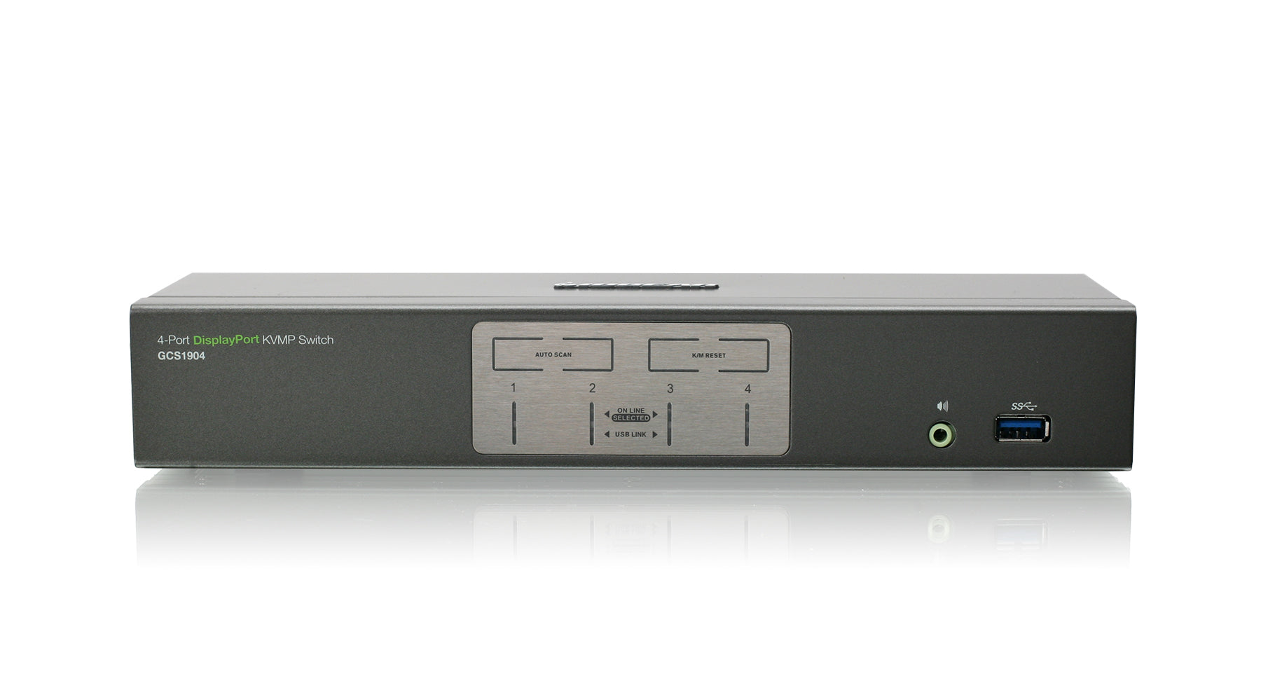 4-Port DisplayPort KVMP Switch with USB 3.0 Hub (TAA Compliant)