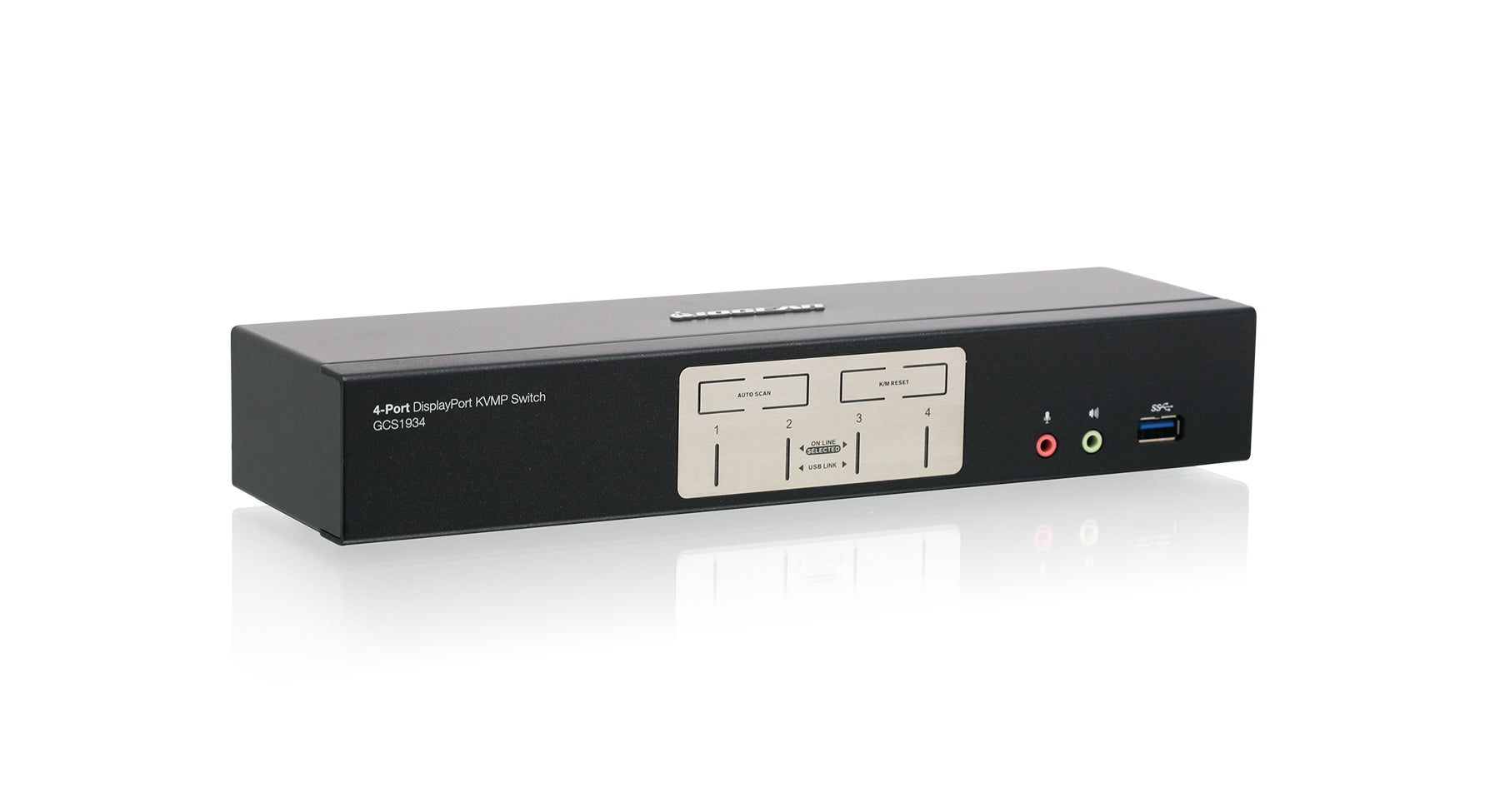 4-Port DisplayPort 1.2 KVMP with Built in USB 3.1 Gen 1 Hub and Audio (TAA)