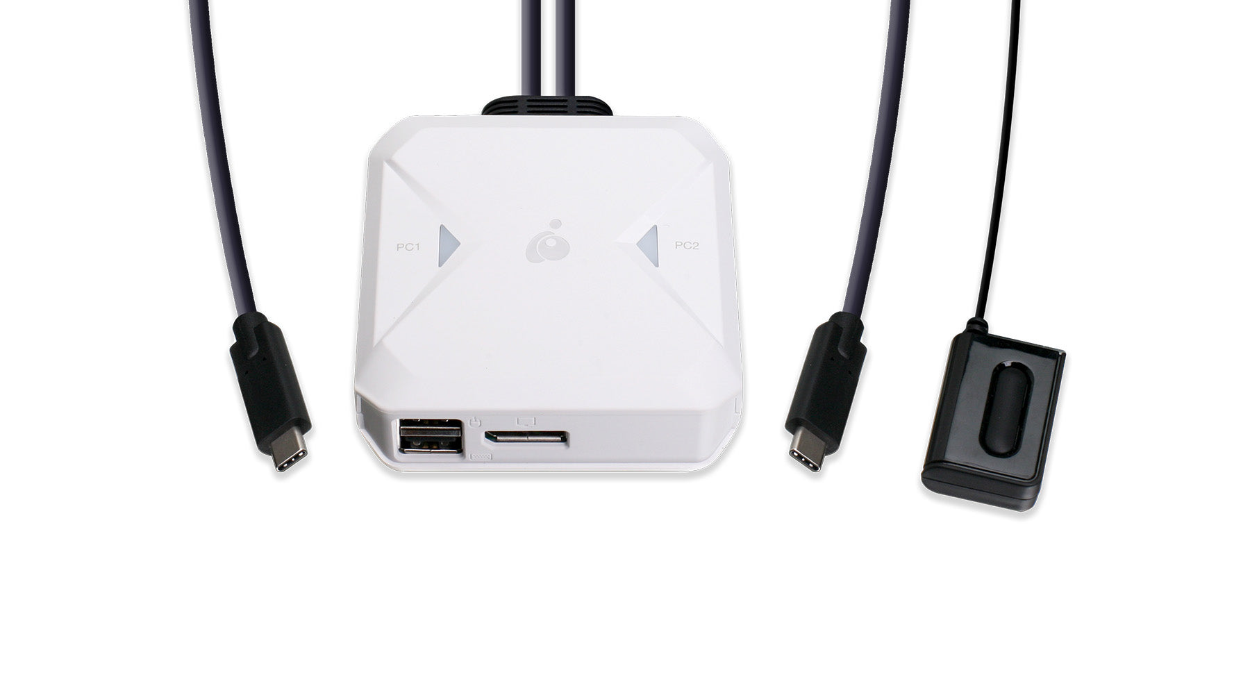 2-Port 4K USB-C KVM Switch with DisplayPort output