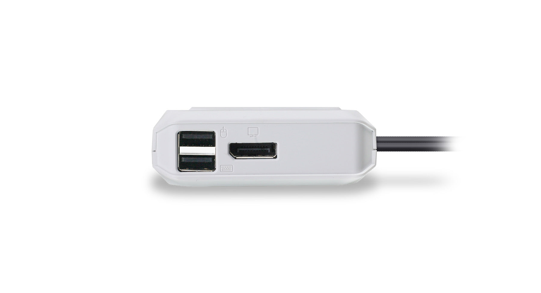 2-Port 4K USB-C KVM Switch with DisplayPort output