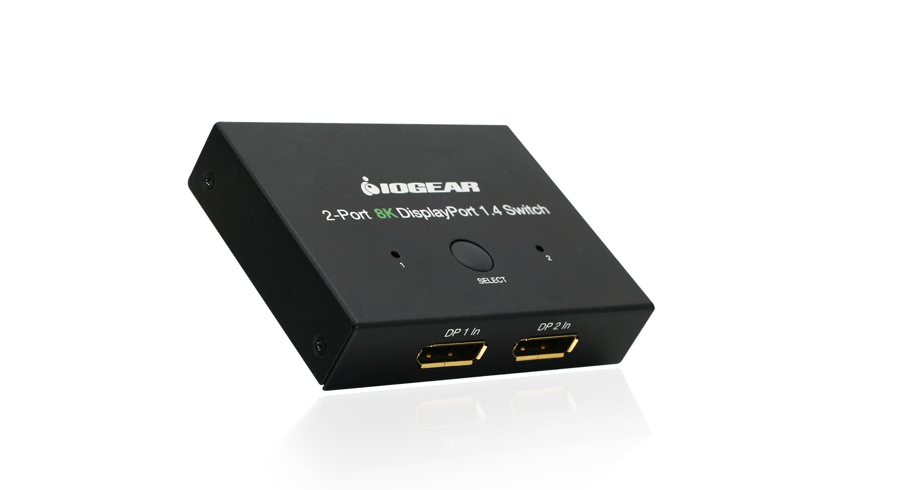 2-Port 8K DisplayPort 1.4 Switch