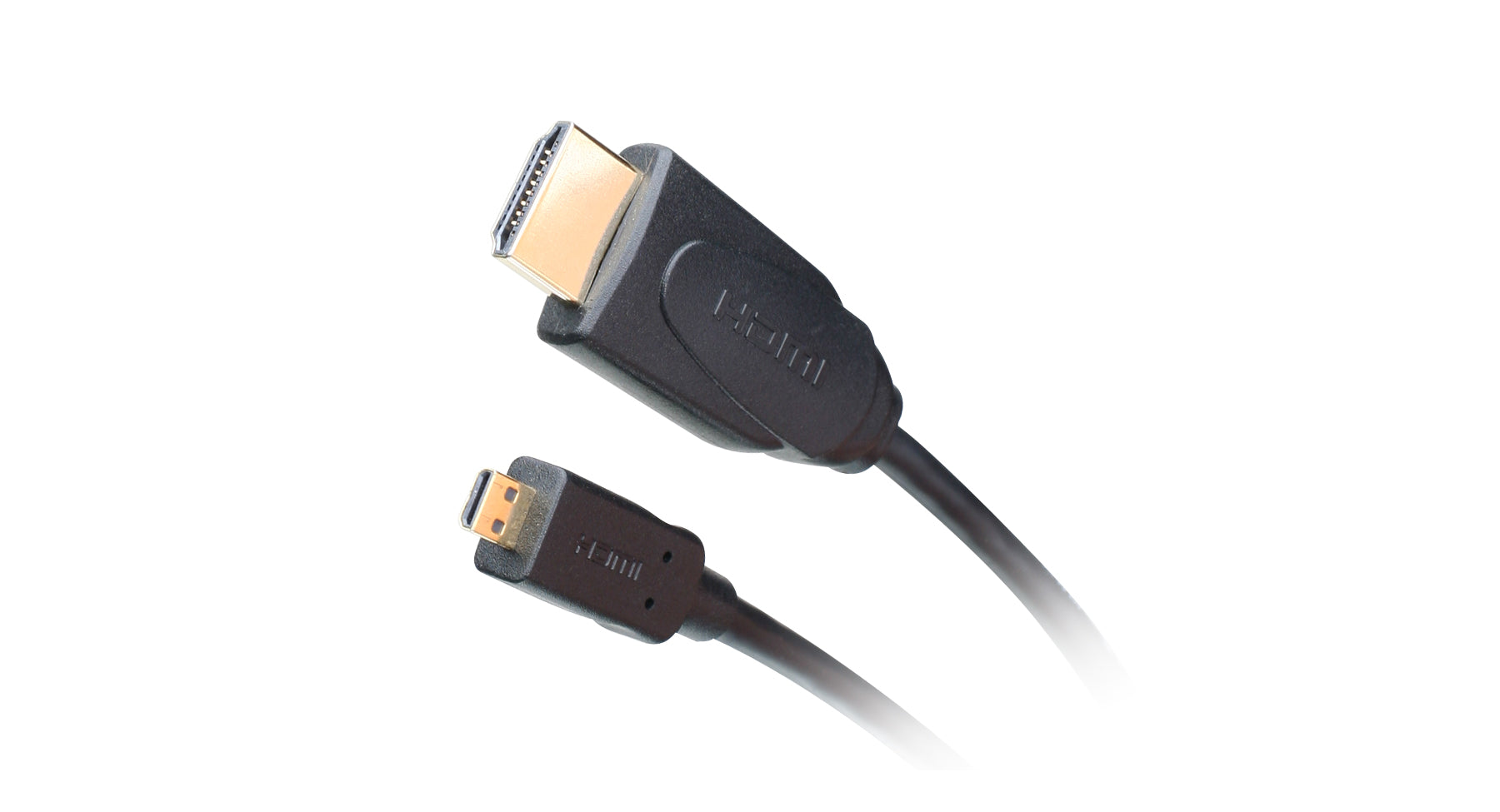 High Speed HDMI to Micro HDMI Cable with Ethernet 6.5 ft.