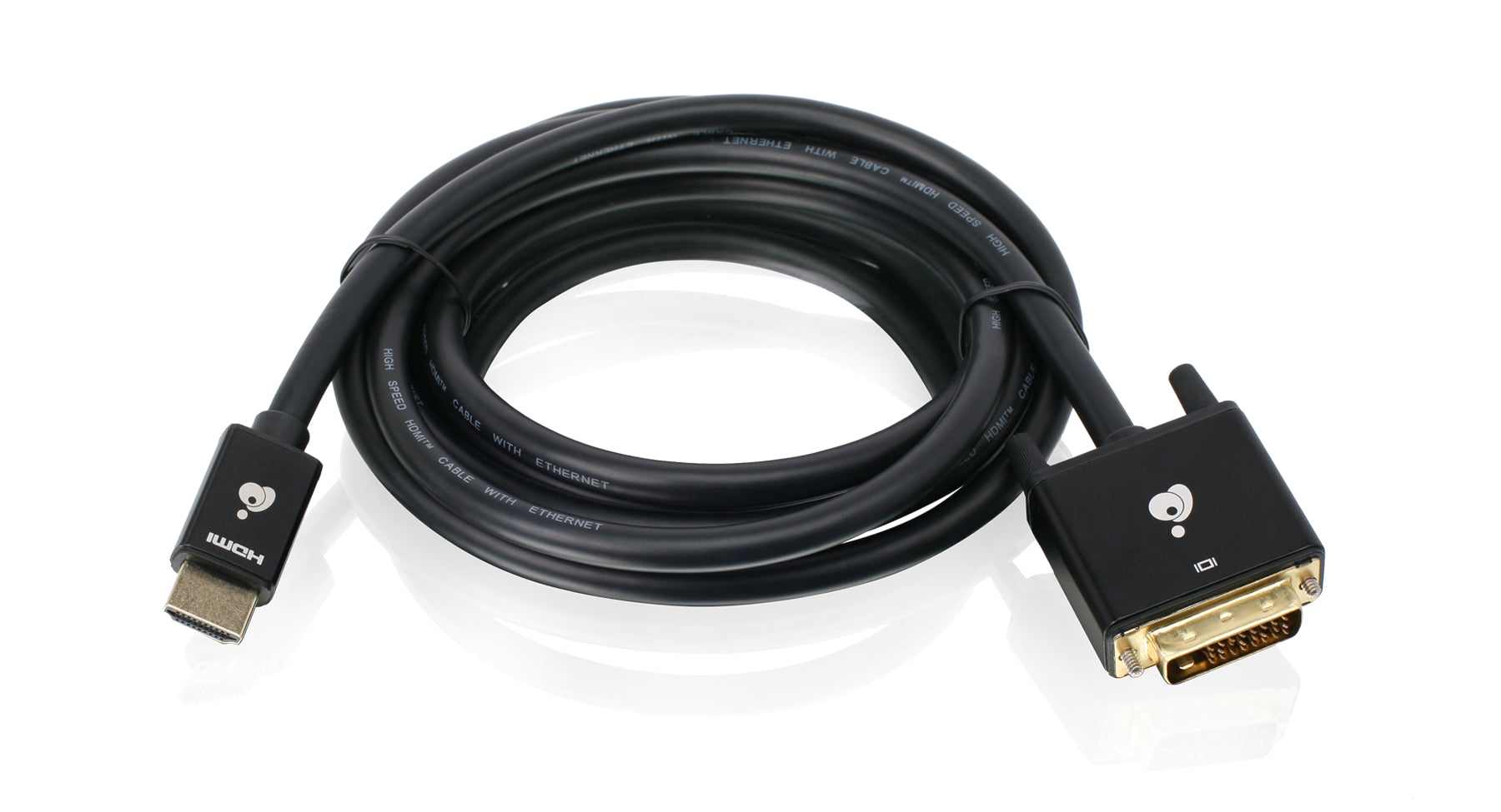 4K@30Hz HDMI® (M) to DVI-D (M) Adapter Cable