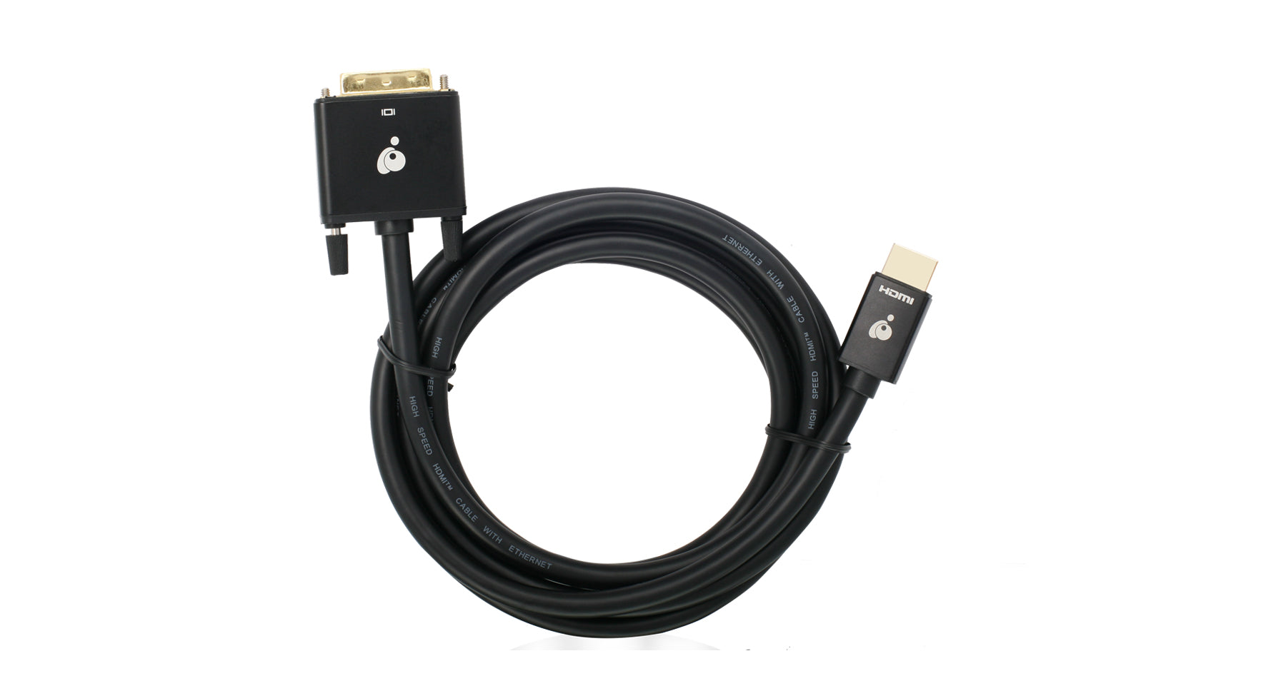 4K@30Hz HDMI® (M) to DVI-D (M) Adapter Cable