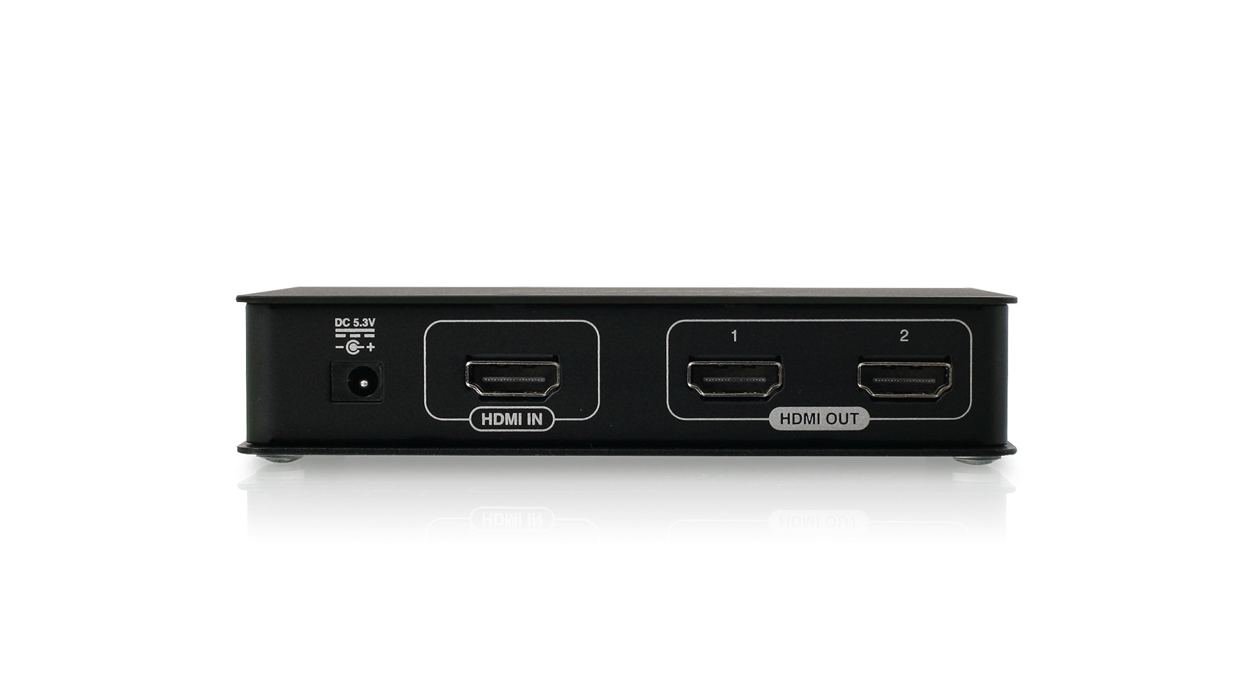 4K Ultra HD 2-Port Splitter with HDMI Connectors