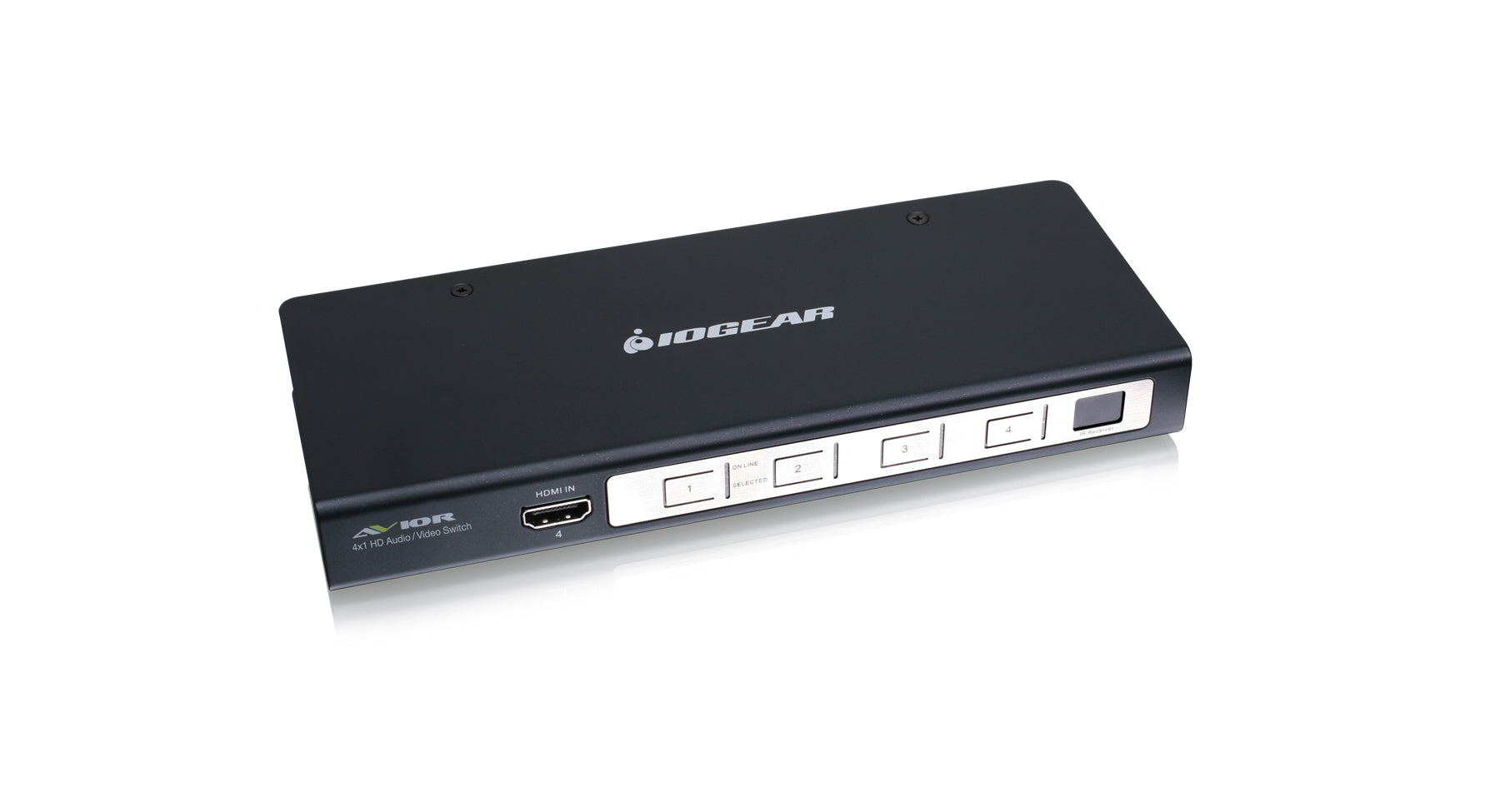 4-Port HDMI Switch with Remote and RS-232