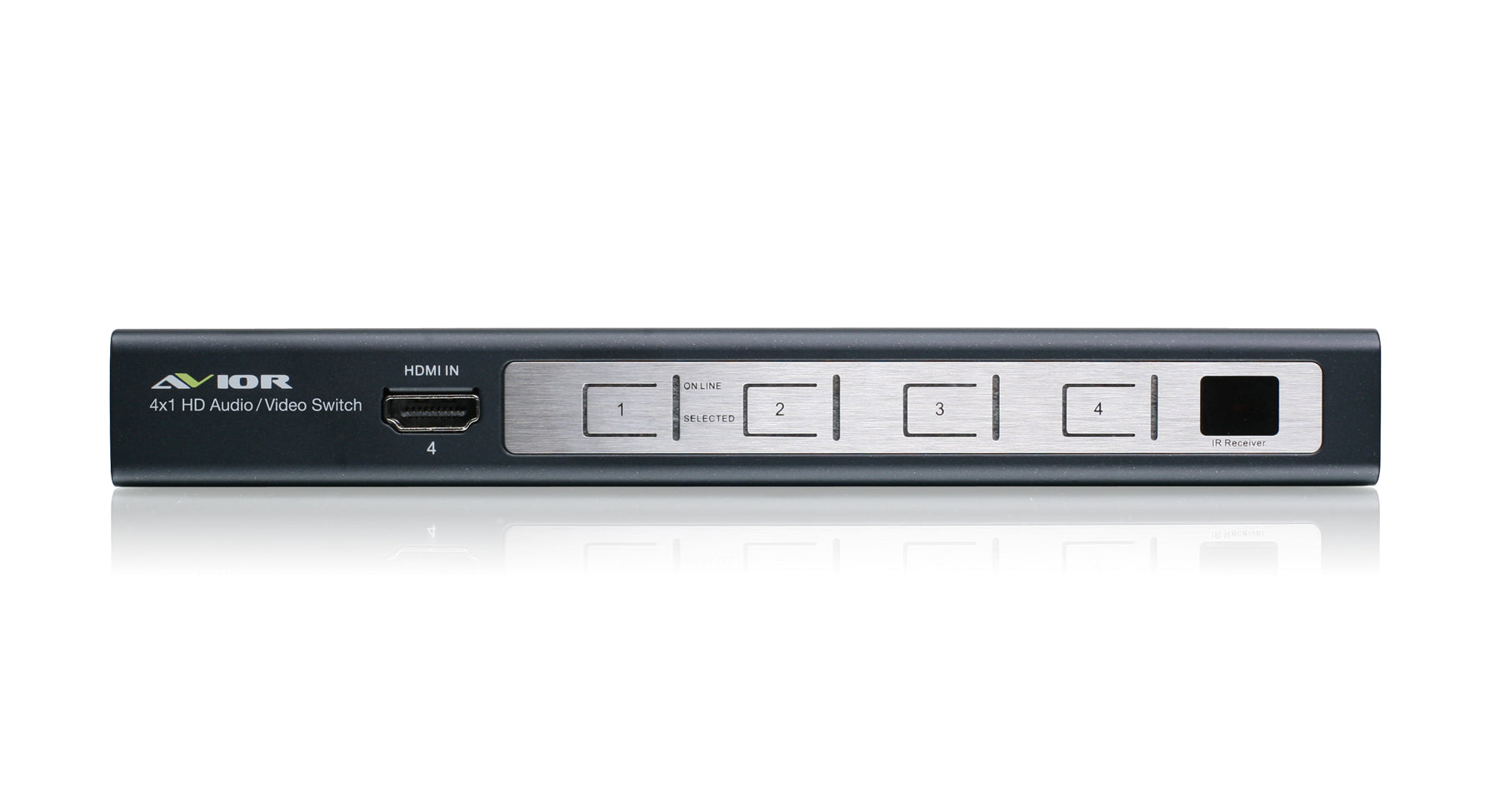 4-Port HDMI Switch with Remote and RS-232