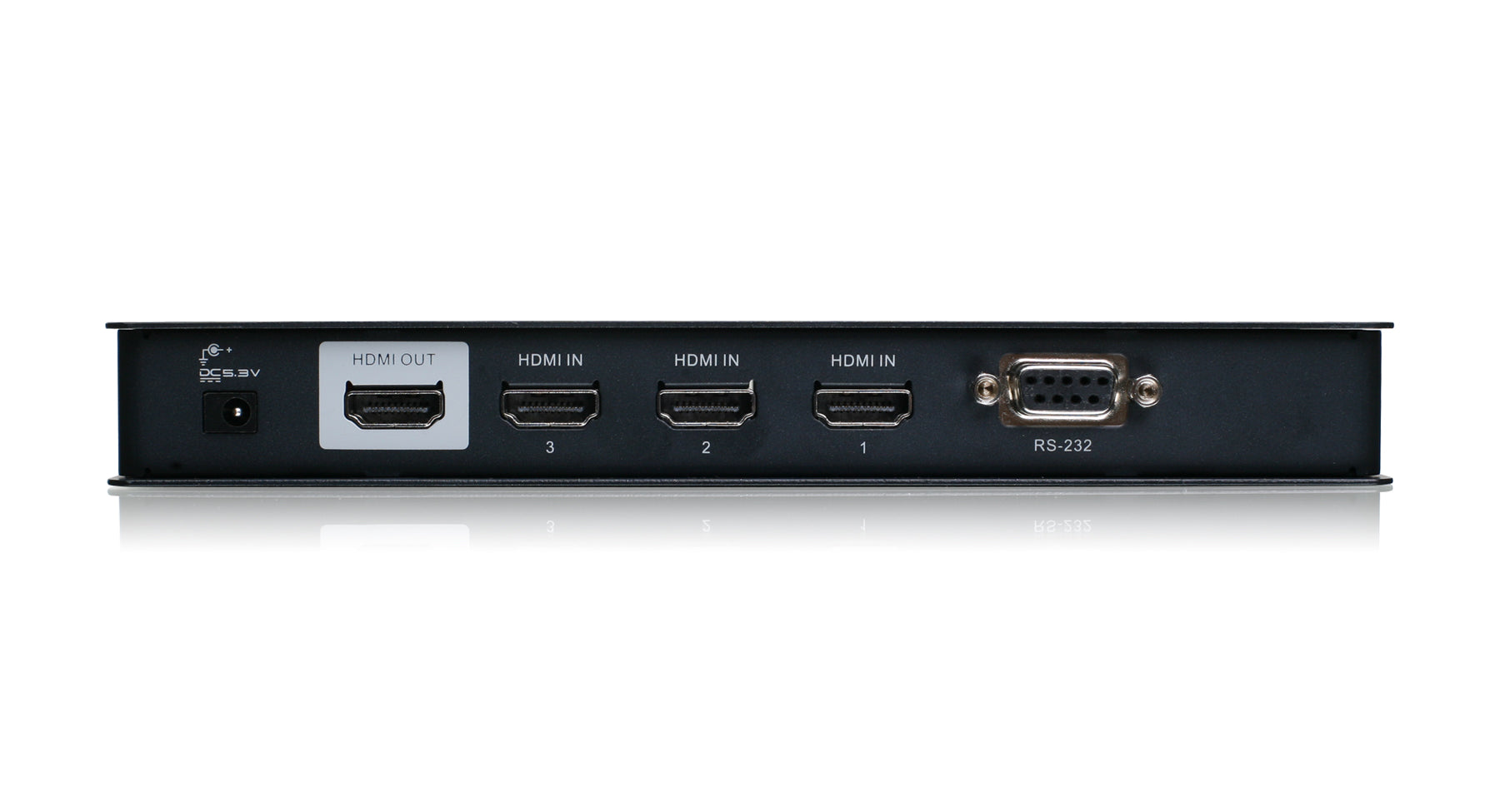 4-Port HDMI Switch with Remote and RS-232