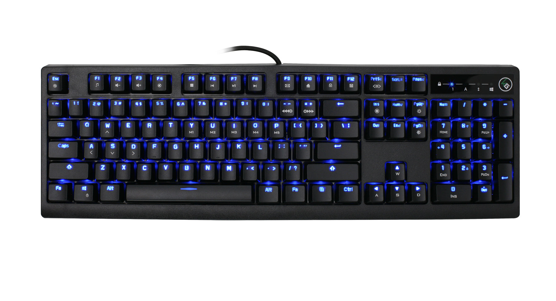 Kaliber Gaming MECHLITE Mechanical Gaming Keyboard - Brown Switches