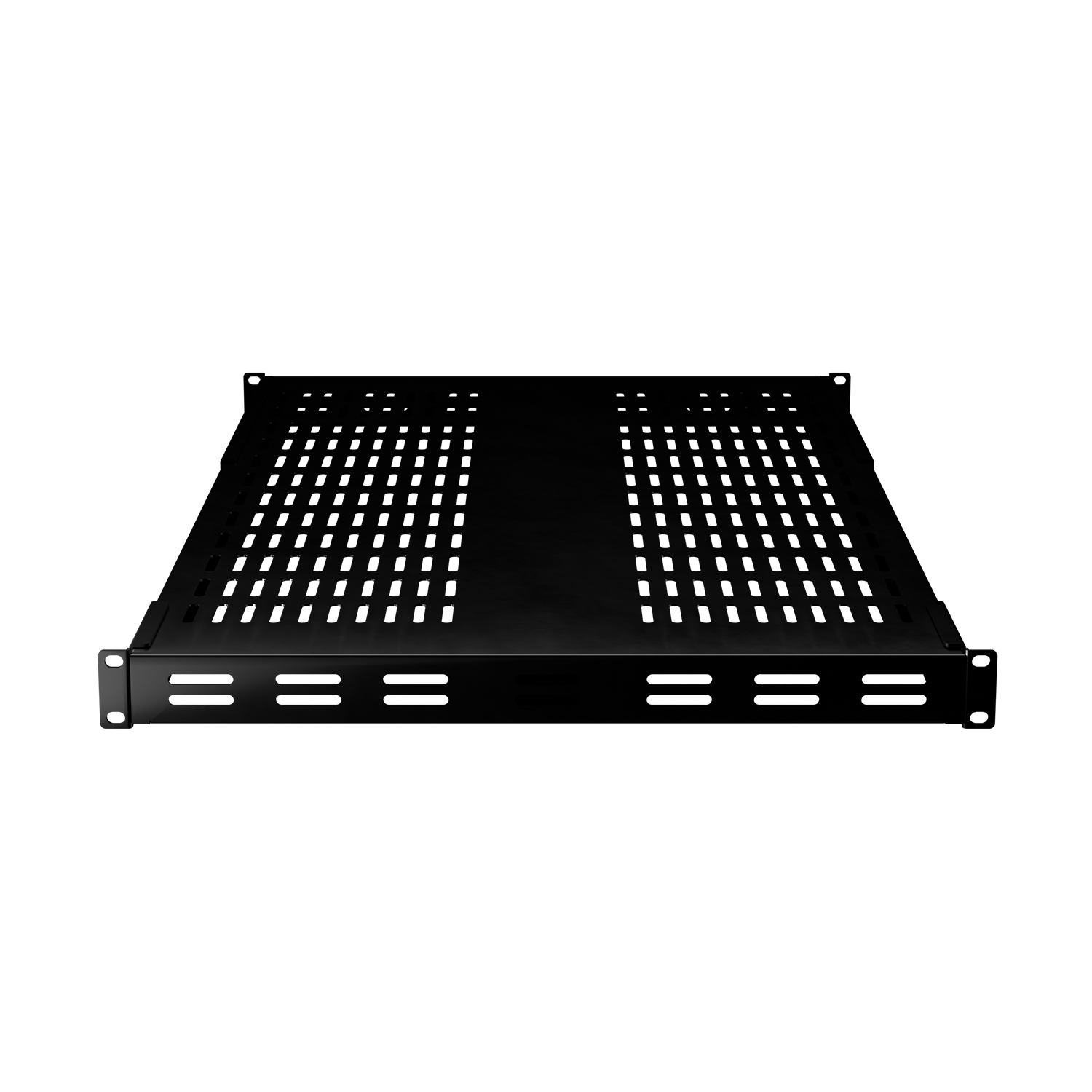 Adjustable Depth Heavy Duty Fixed Rack Shelf - Vented