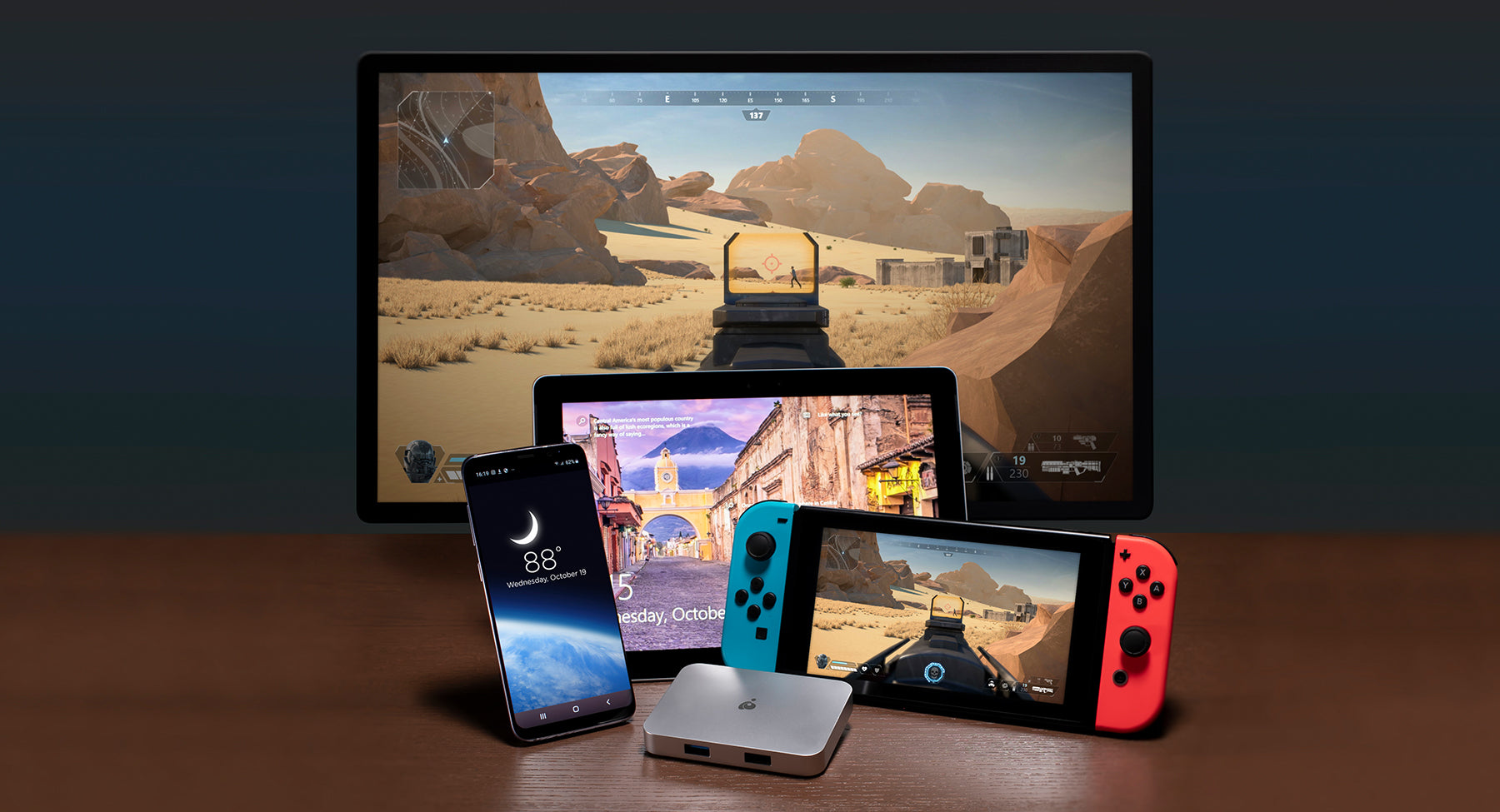 Dock Pro 60 USB-C 4K Station with Game+ Mode