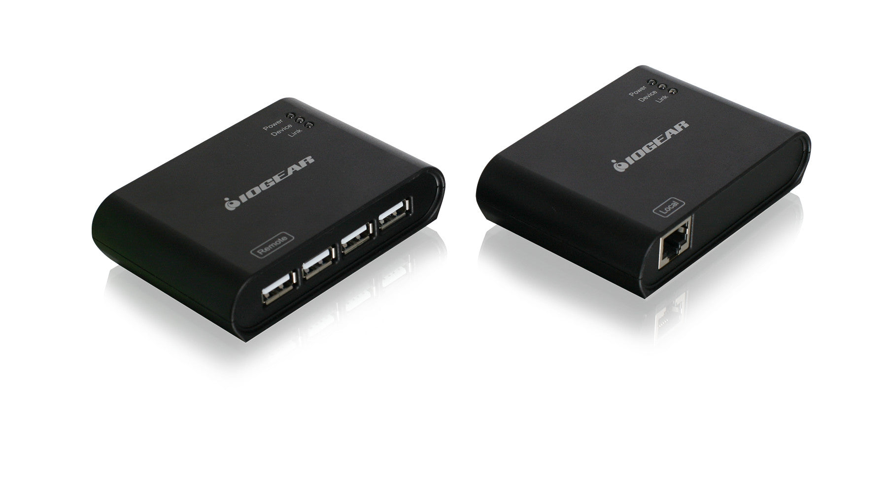 USB 2.0 4-Port BoostLinq Ethernet - 164ft, USB Extender over Cat5e/Cat6 Ethernet Cable (TAA)