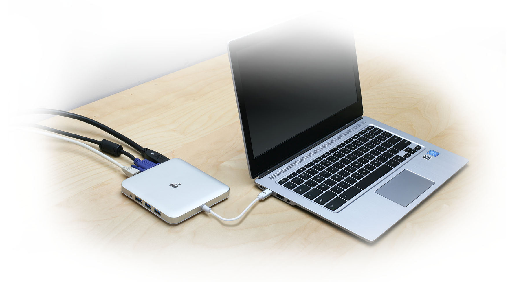 USB-C Docking Station with Power Pass-Thru