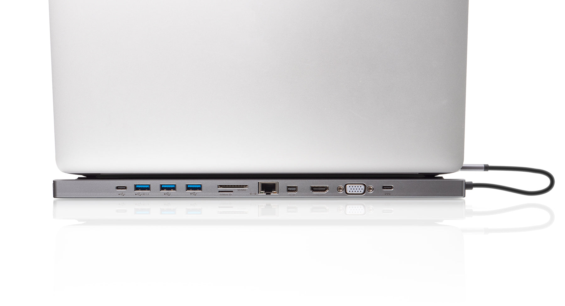 USB-C Docking Station with Power Pass Through