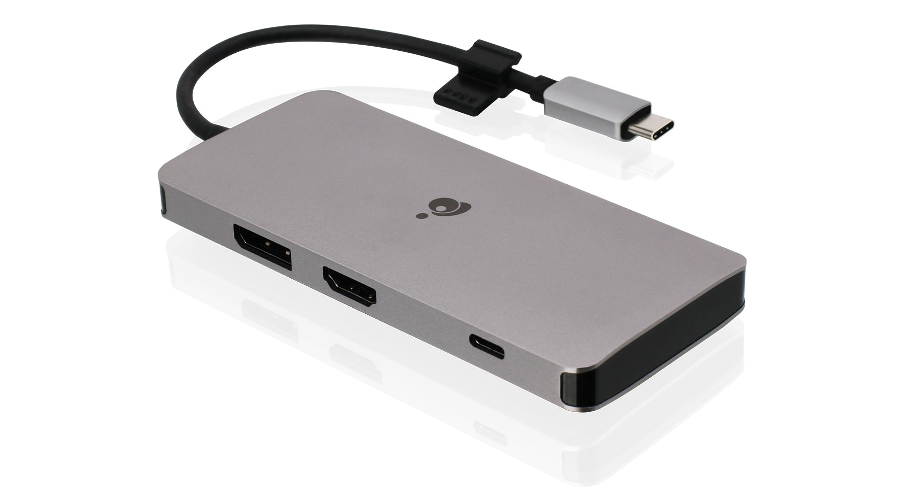 USB-C Dual HD Travel Dock with Power Pass through