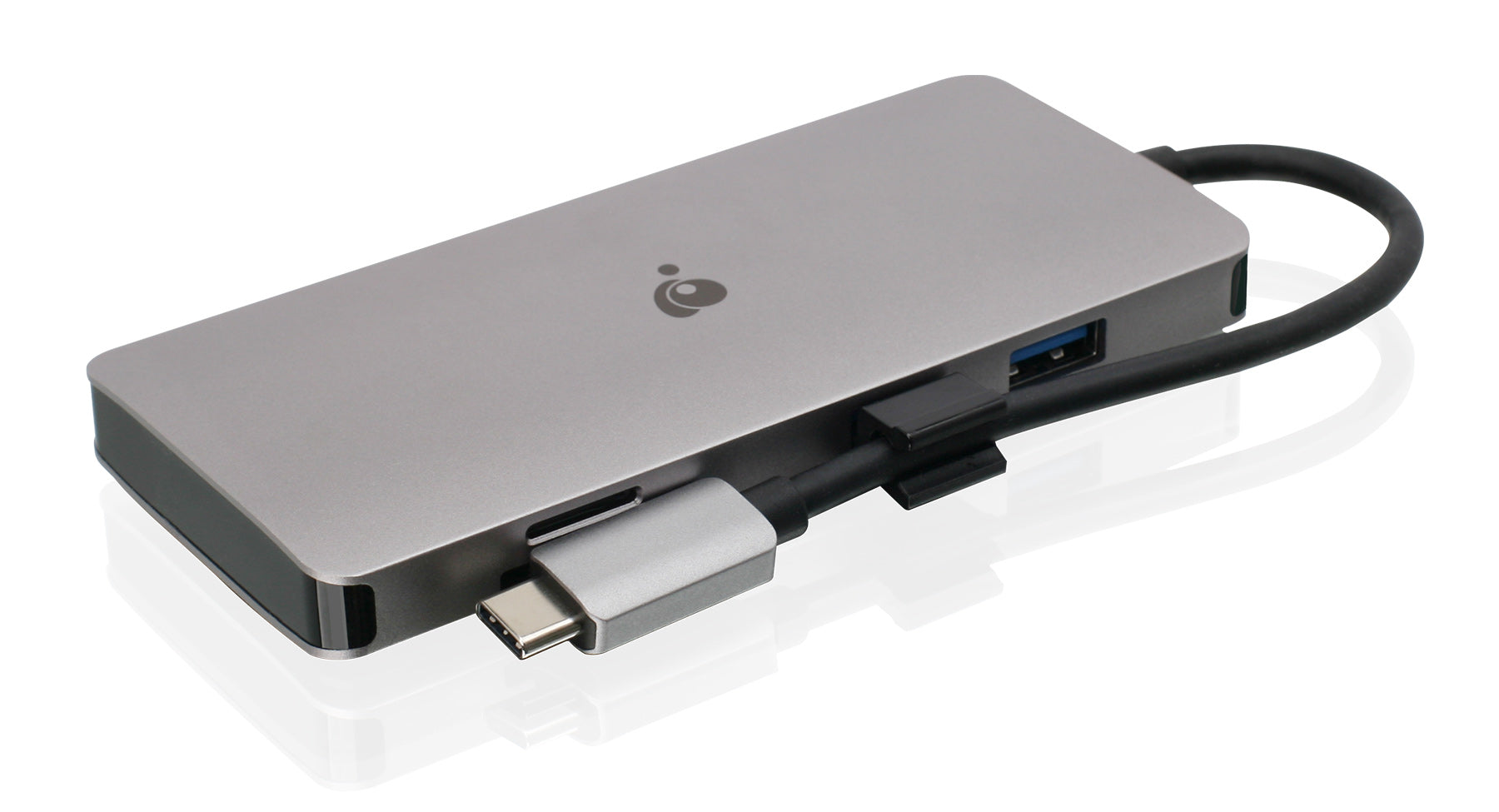 USB-C Dual HD Travel Dock with Power Pass through