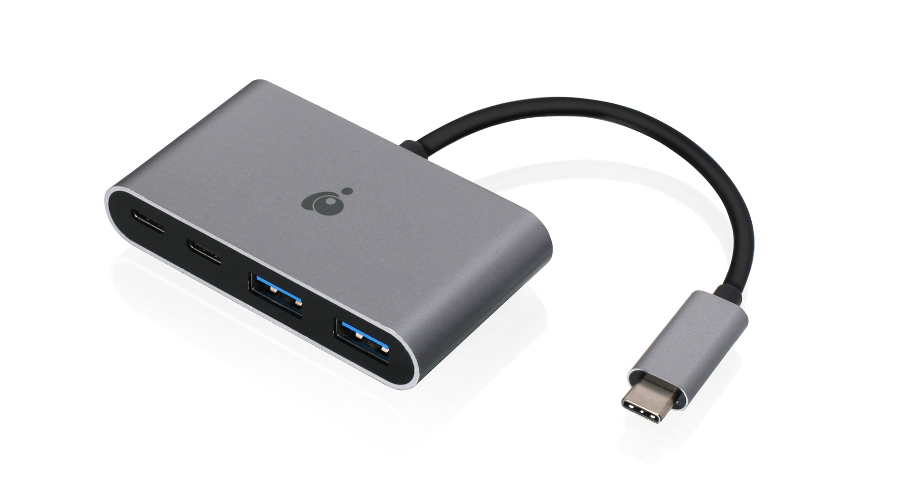 USB-C 10G 4-Port hub w/ 100 W Power Pass-Through