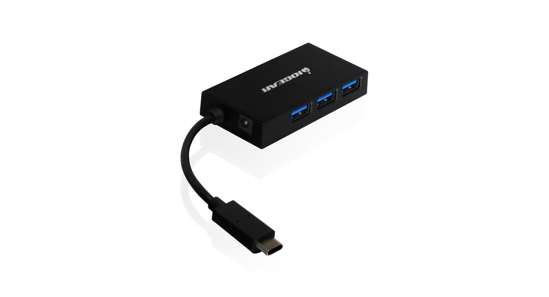 HUB-C+, USB-C to 4-port USB-A Hub with Power