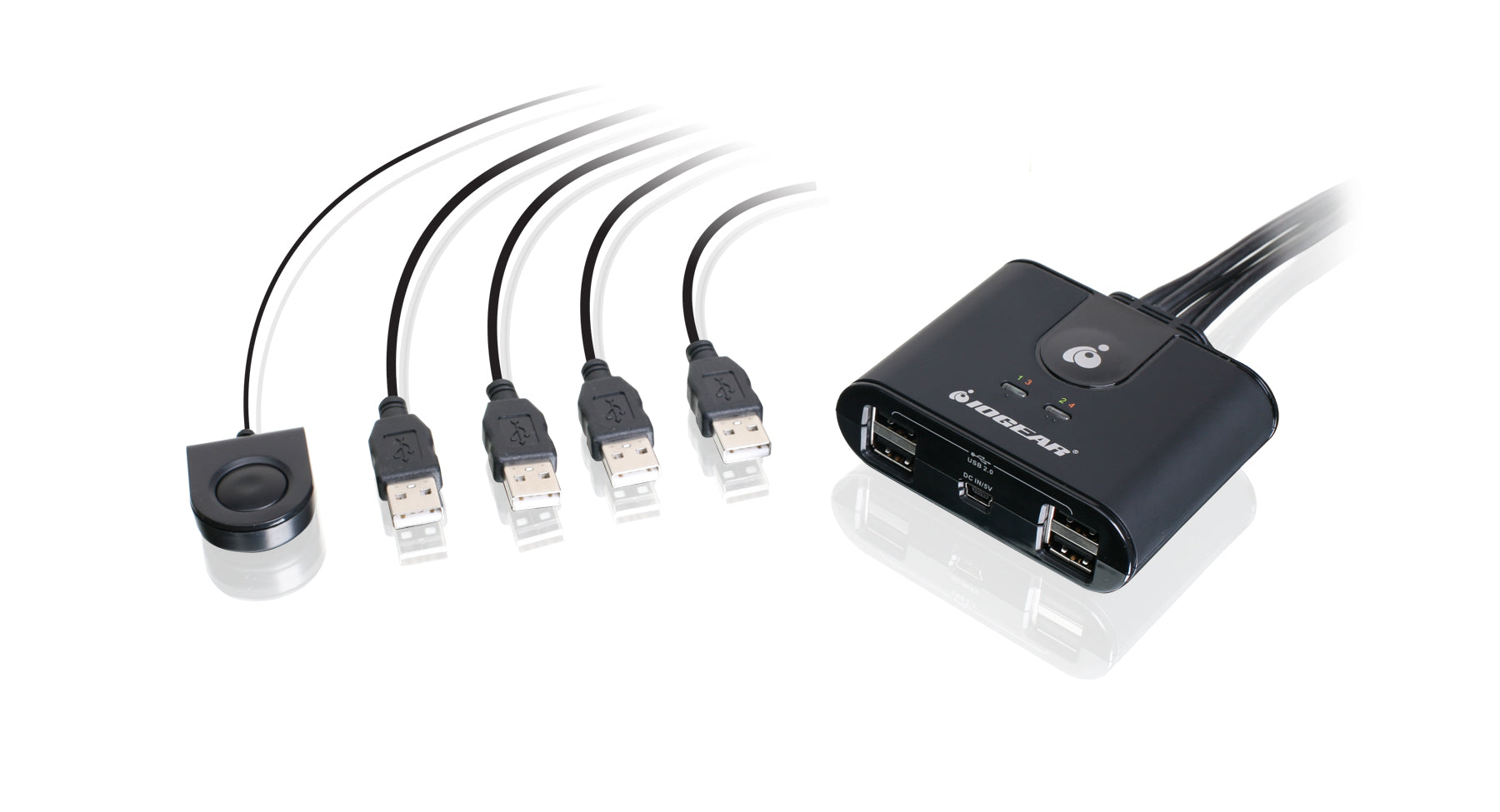 4x4 USB 2.0 Peripheral Sharing Switch