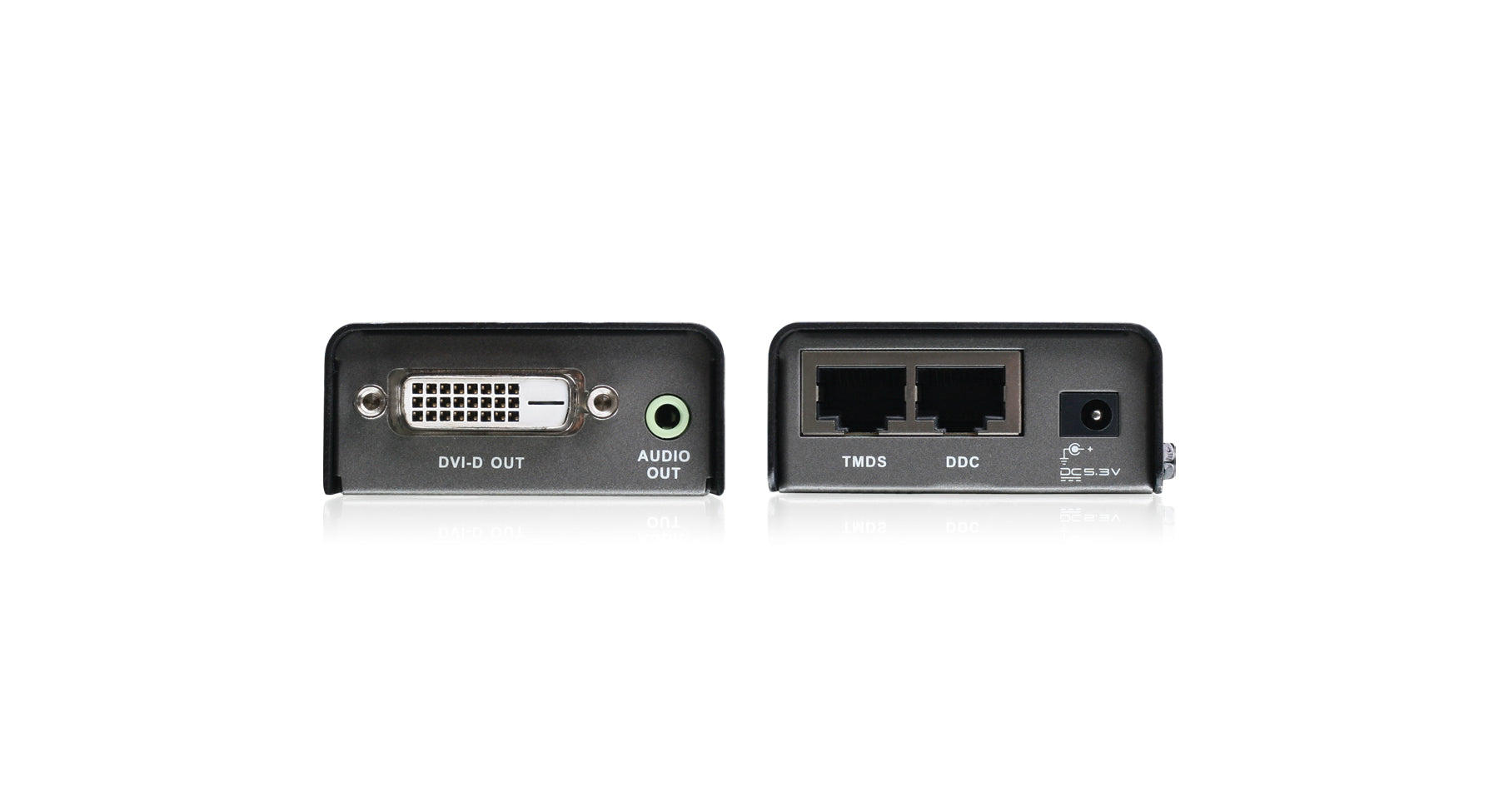 DVI-D CAT5e/6 Extender with Stereo Audio