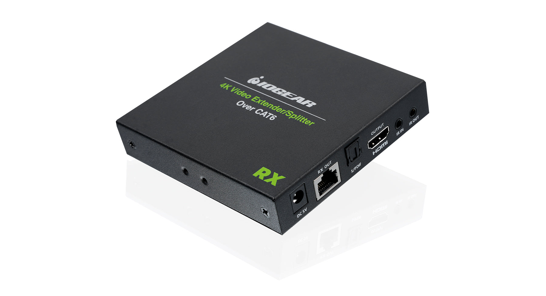4K HDMI Video Extender/Splitter Over Ethernet Receiver
