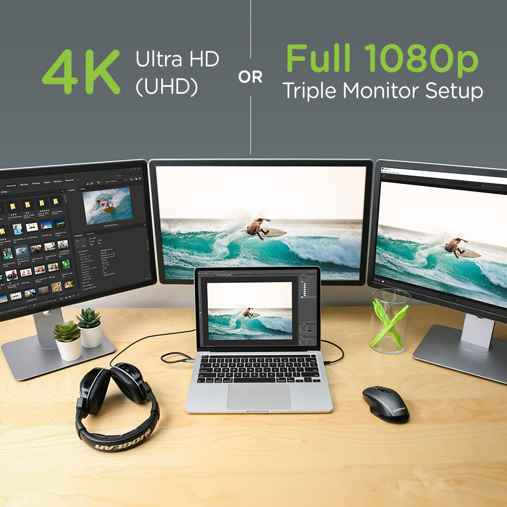 Dock Pro USB-C Triple HD Dock w/ PD 3.0