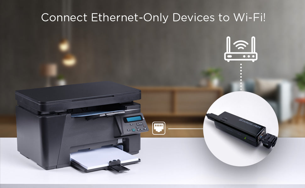 IOGEAR Universal Ethernet to Wi-Fi N Adapter