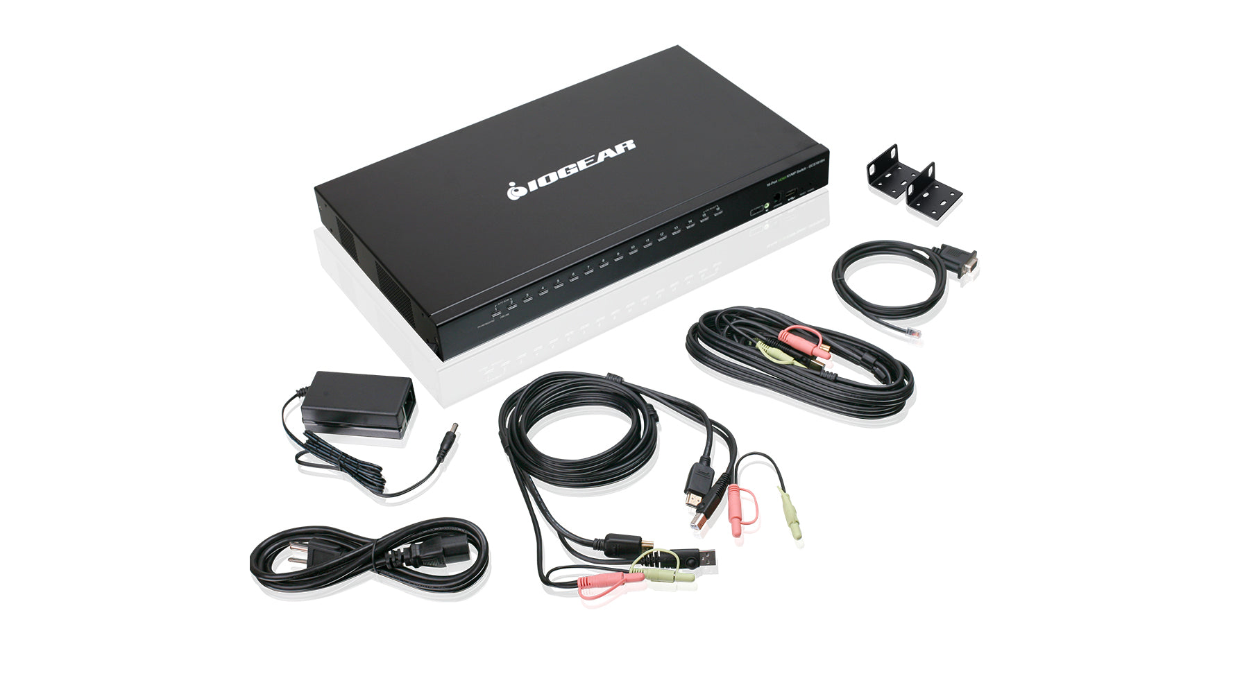 16-Port USB HDMI KVM Switch with Audio (TAA)