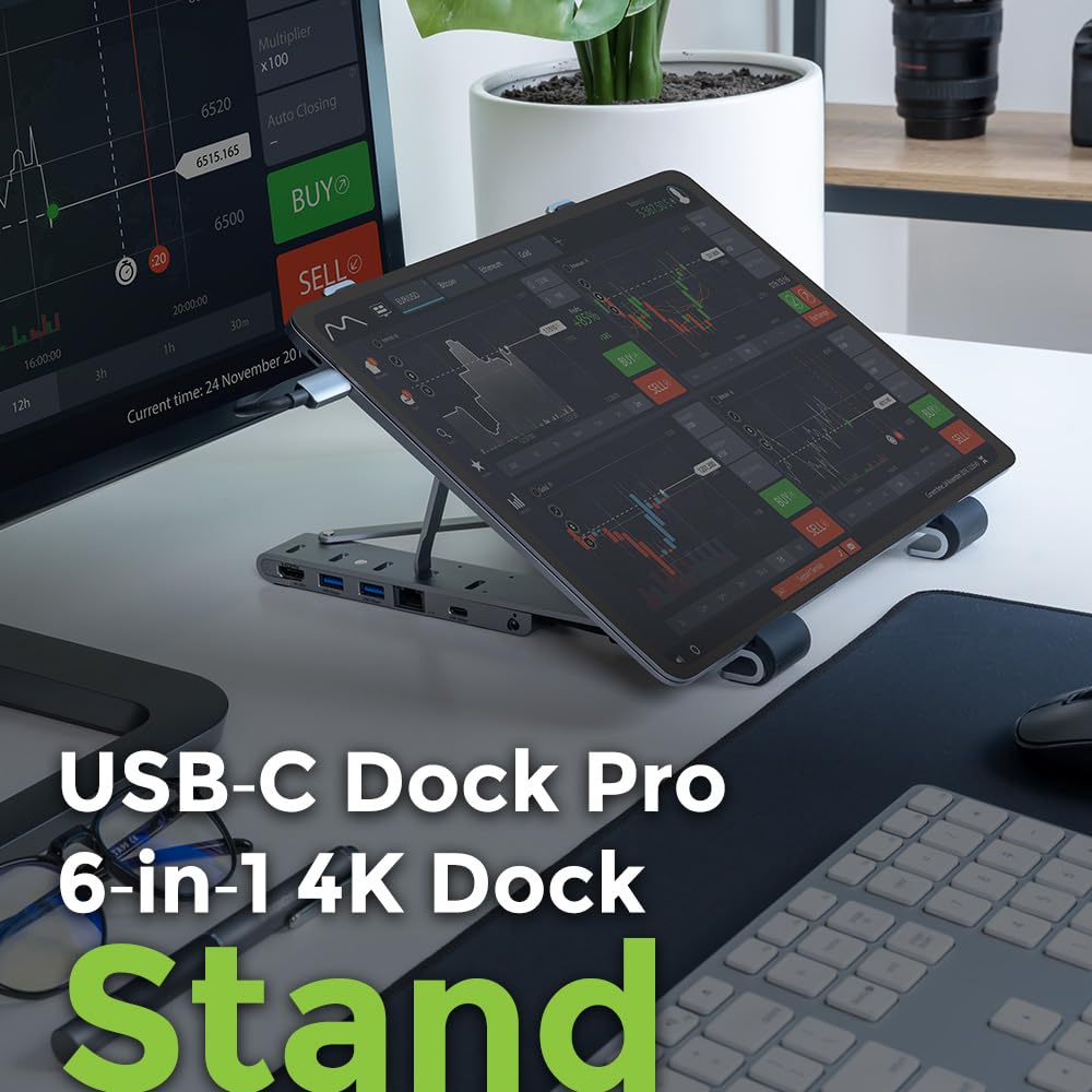 Dock Pro 6-in-1 4K Dock Stand