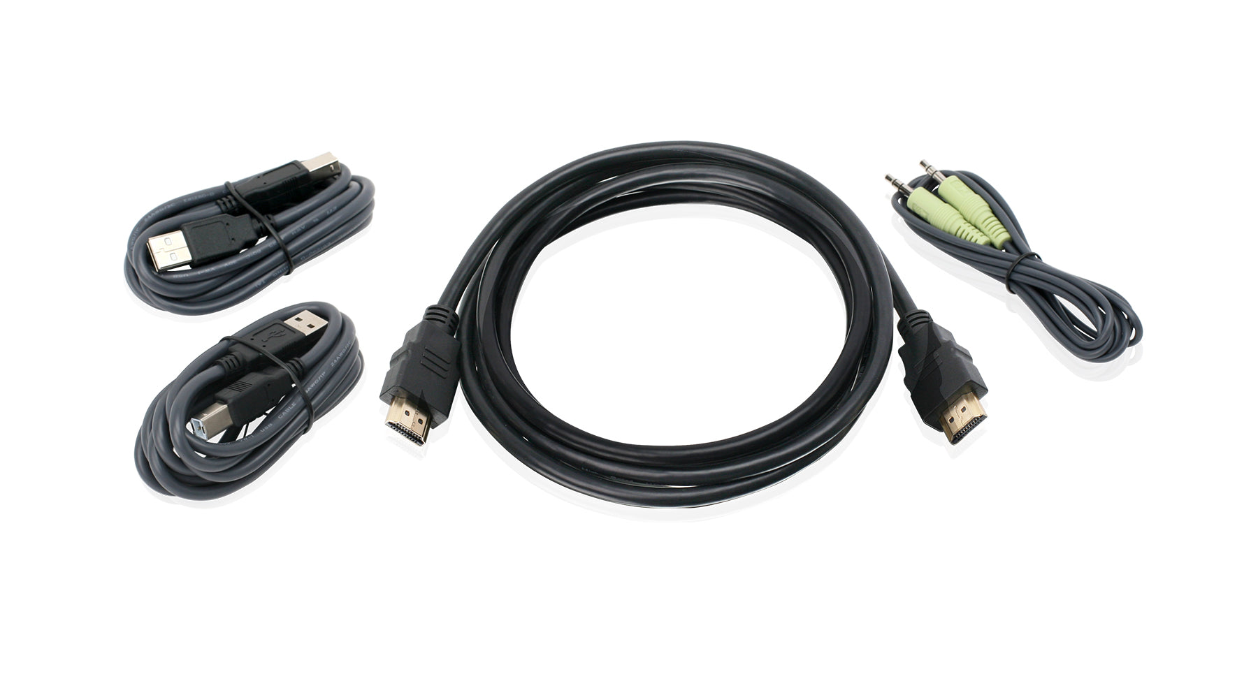 6 ft. HDMI, USB KVM Cable Kit with Audio (TAA)