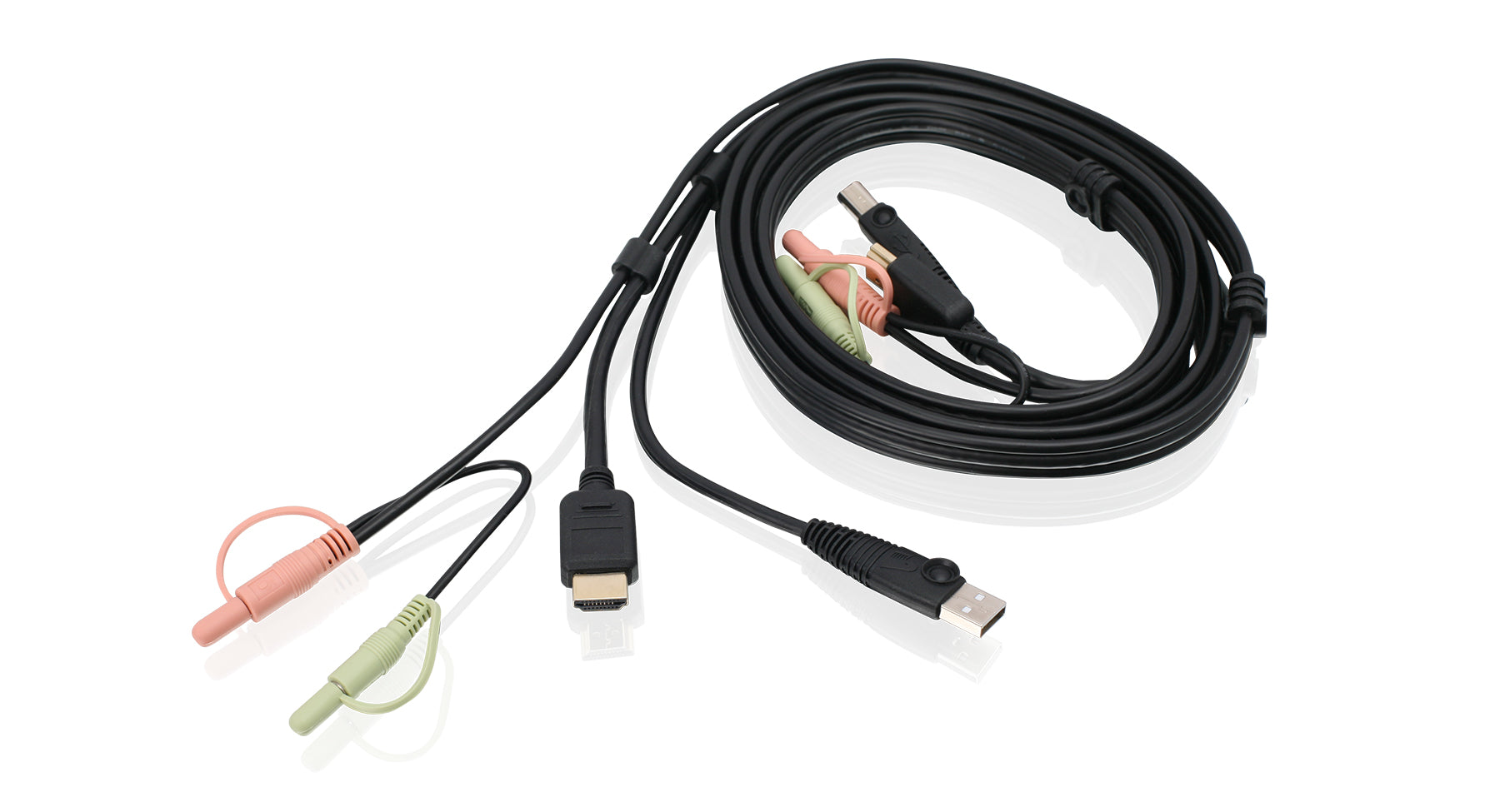 6 ft. HDMI KVM Cable with USB and Audio (TAA Compliant)