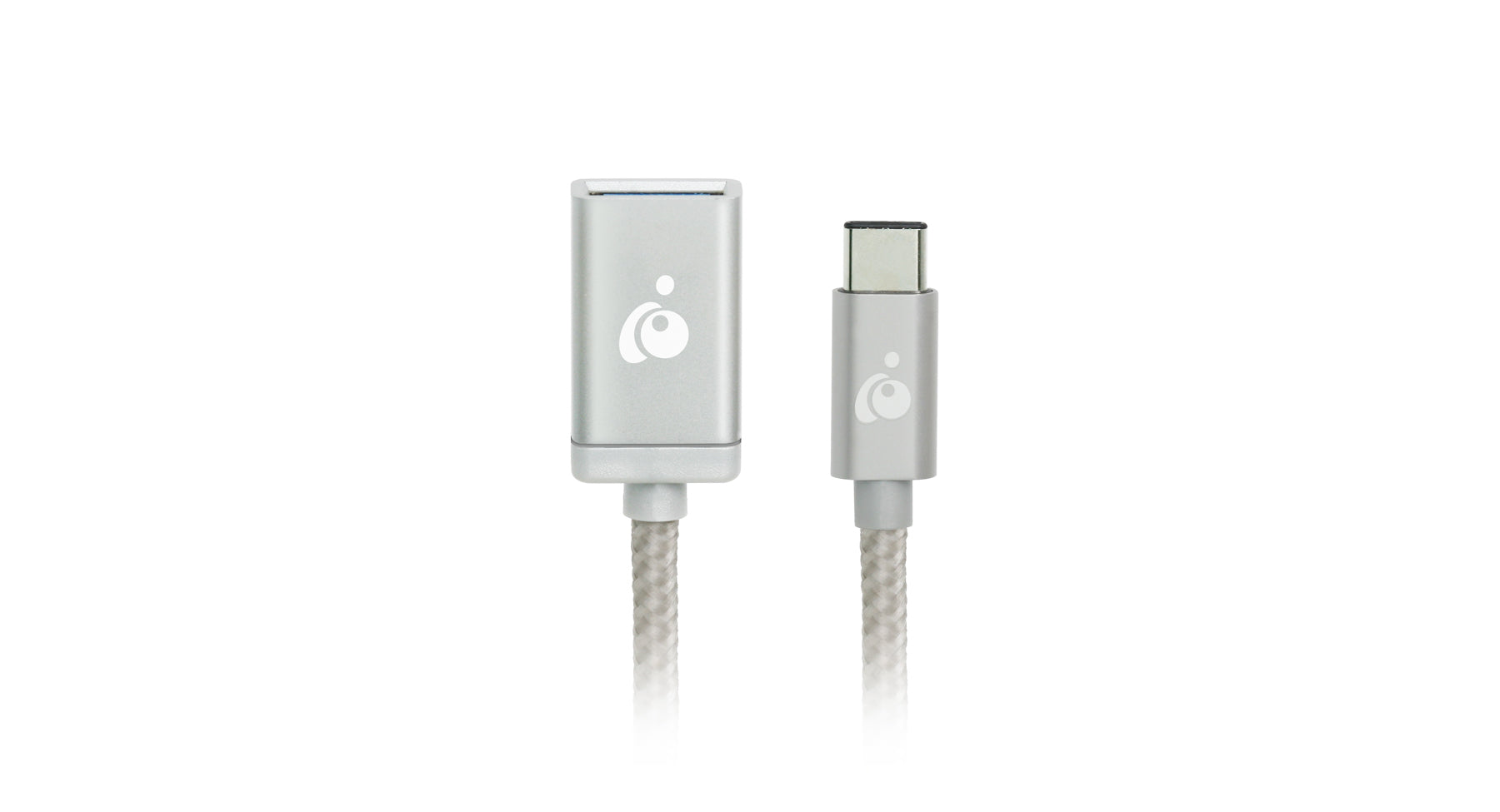 Charge & Sync USB-C to USB Type-A Adapter - Silver