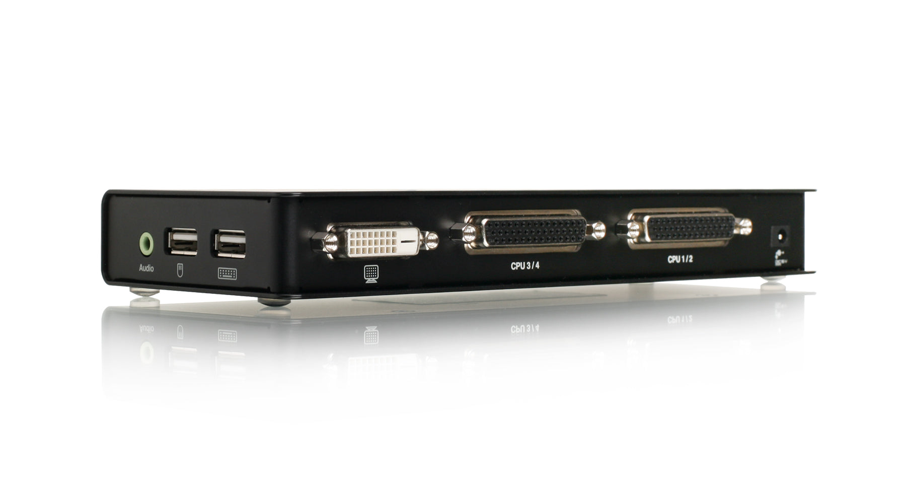 4-Port USB DVI KVM Switch