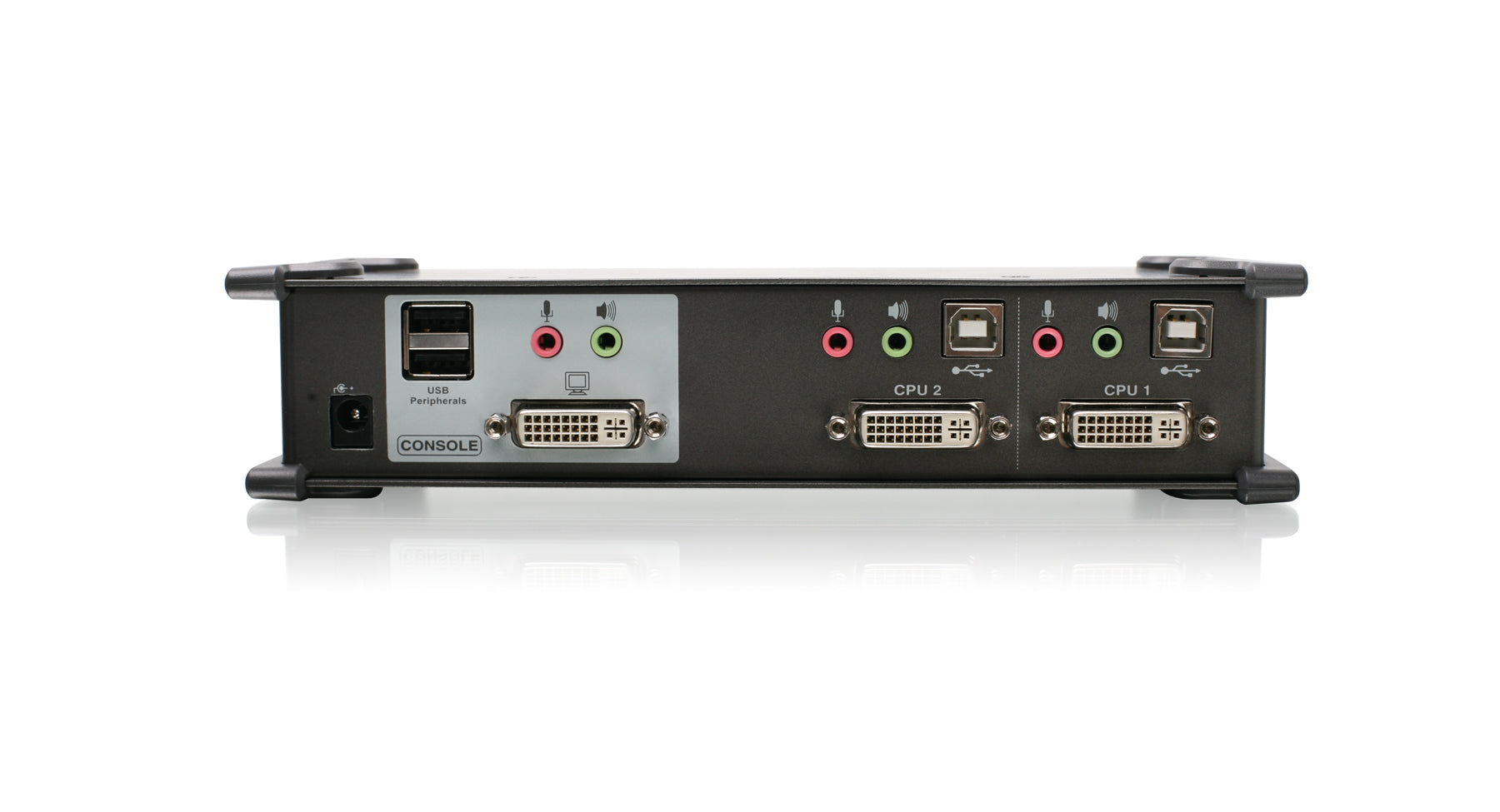 2-Port DVI KVMP Switch w/ Cables (TAA Compliance)