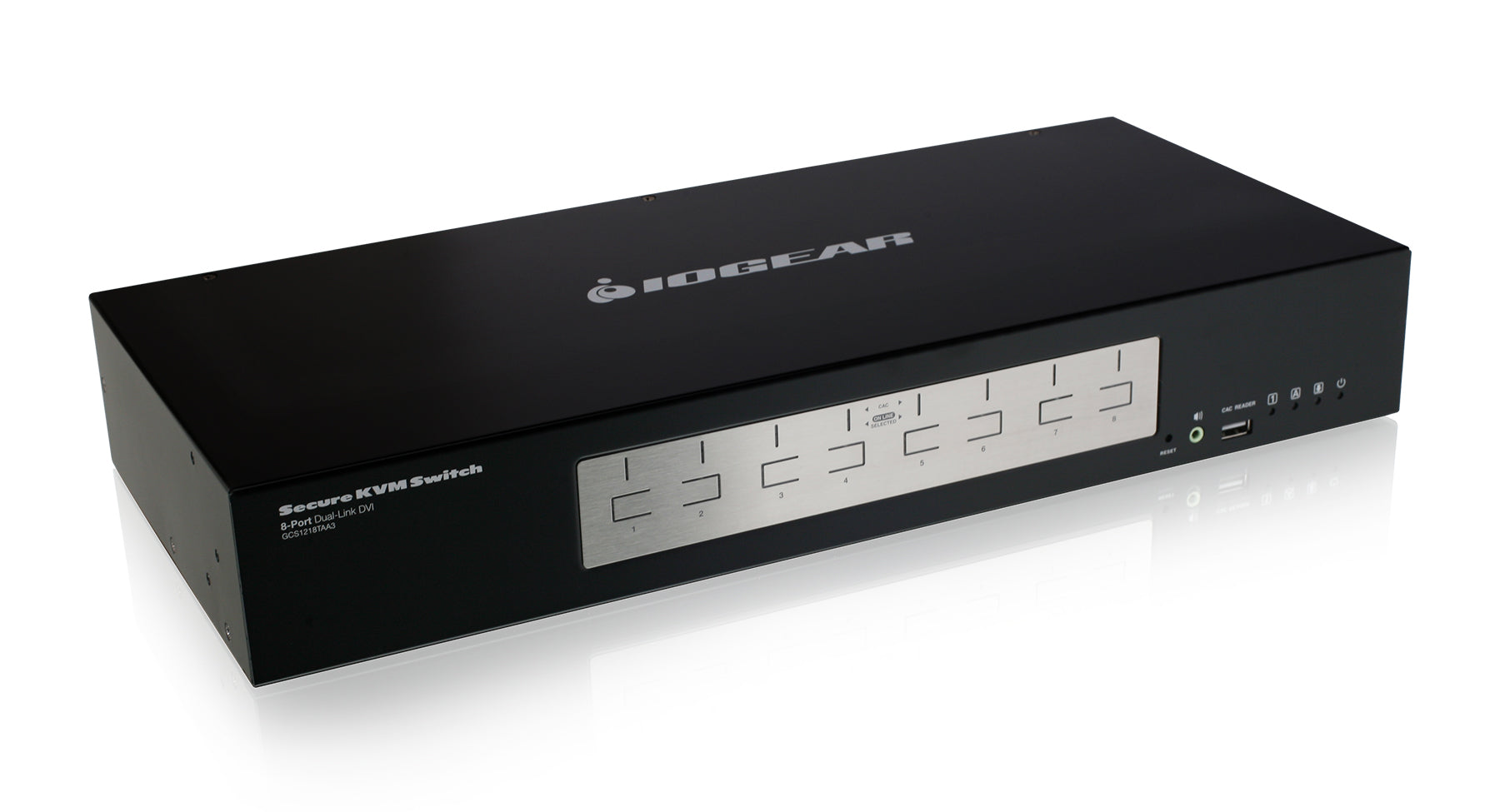 8-Port Dual-Link DVI Secure KVM Switch (TAA)